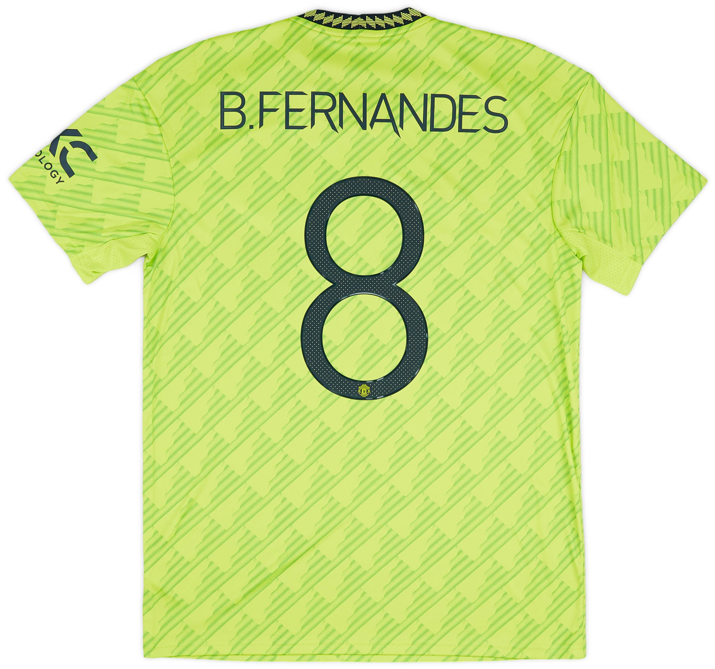 2022-23 Manchester United Third Shirt B.Fernandes #8