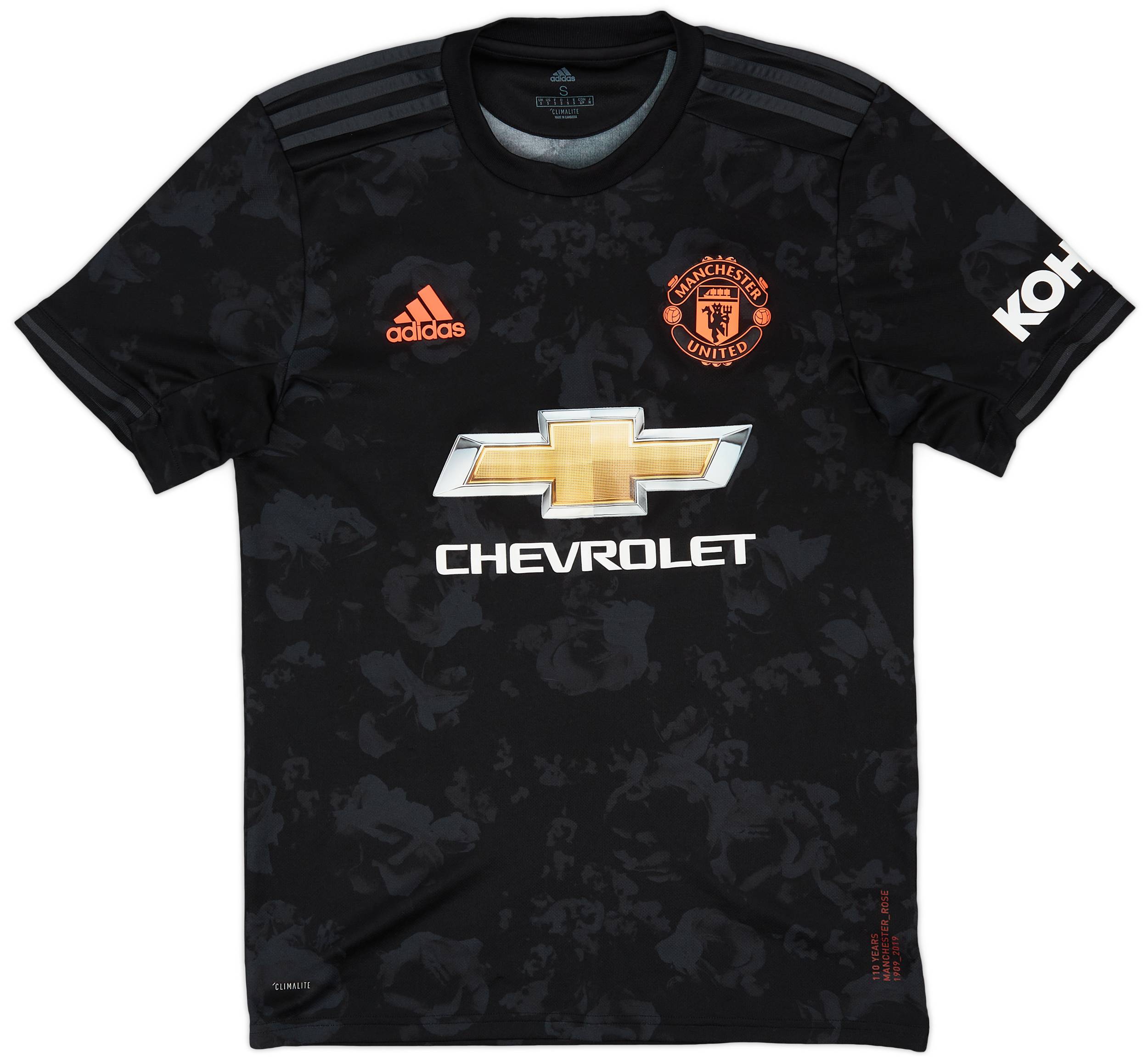 2019-20 Manchester United Third Shirt - 9/10 - (S)