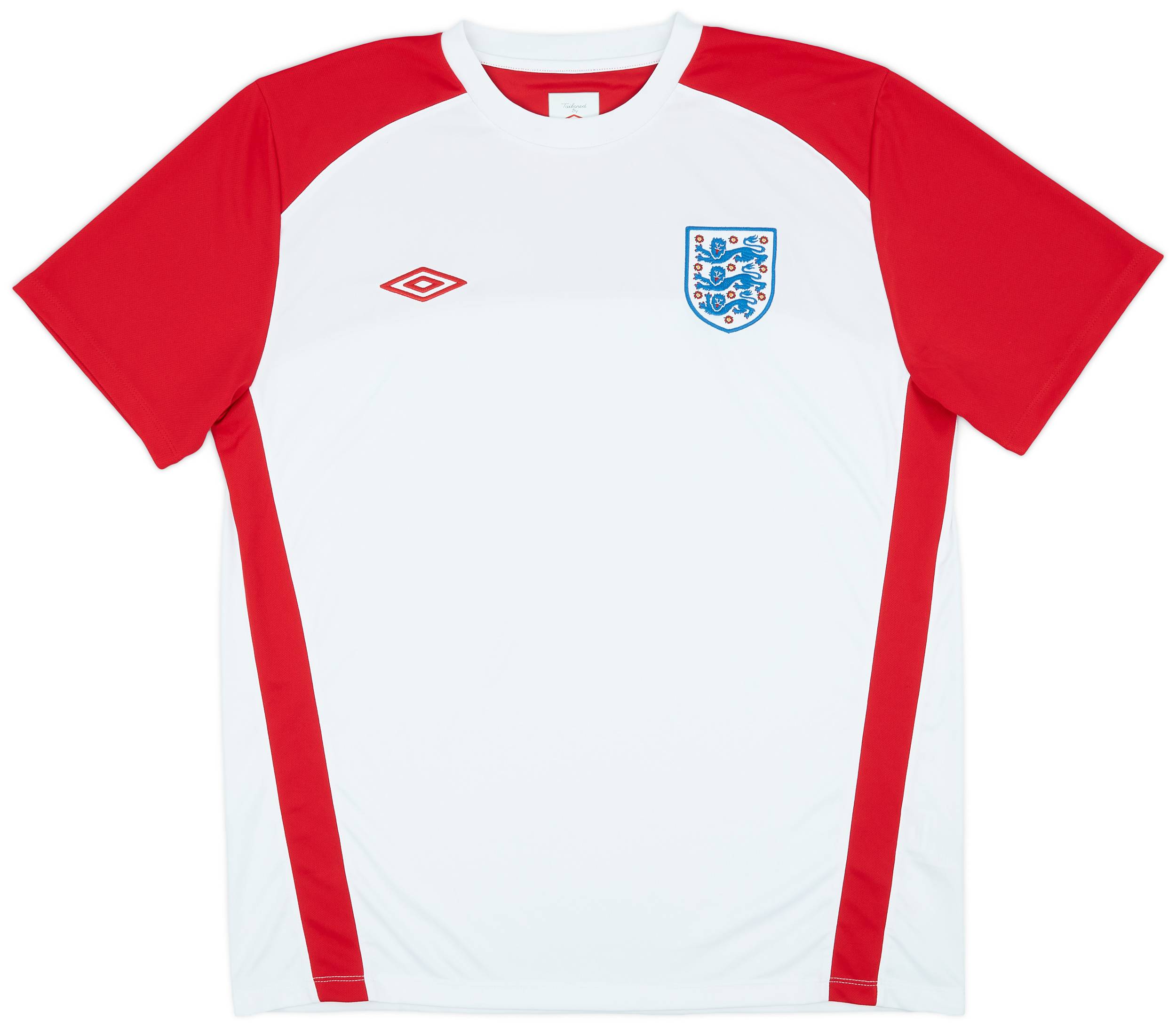 2010-11 England Umbro Training Shirt - 9/10 - (XL)