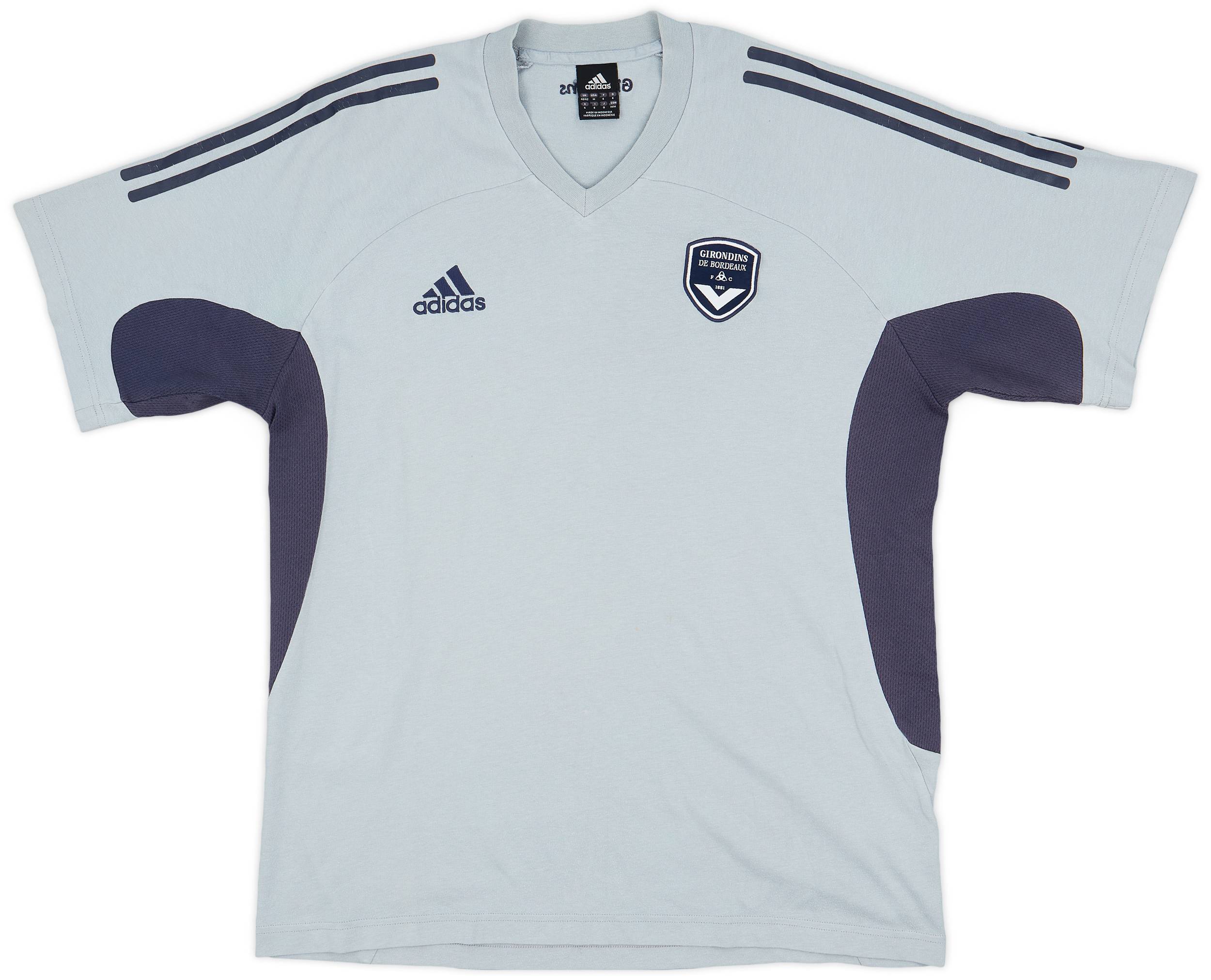 2003-04 Bordeaux adidas Cotton Training Shirt - 7/10 - (M/L)