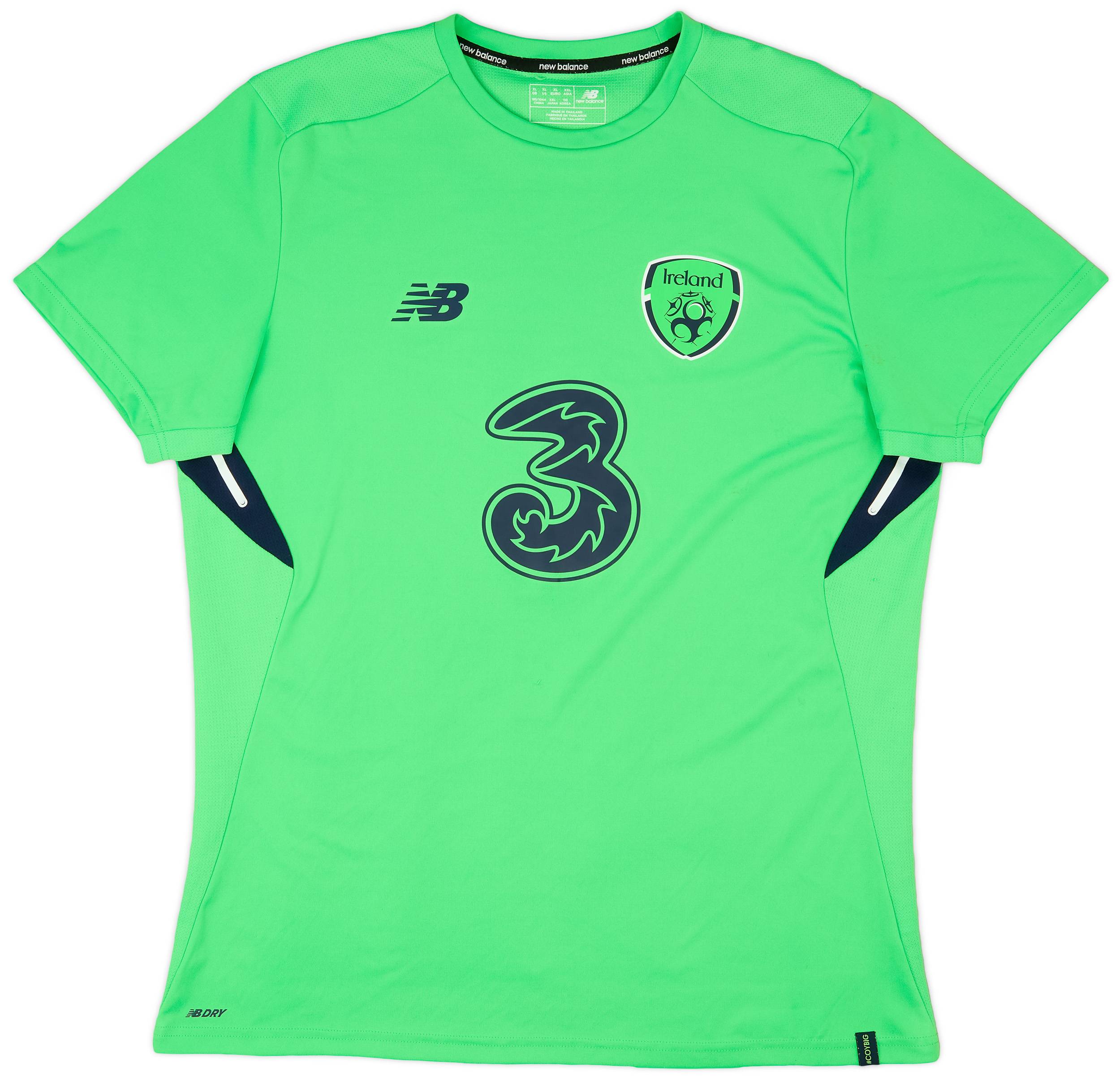 2017 18 Ireland New Balance Training Shirt 7 10 XL