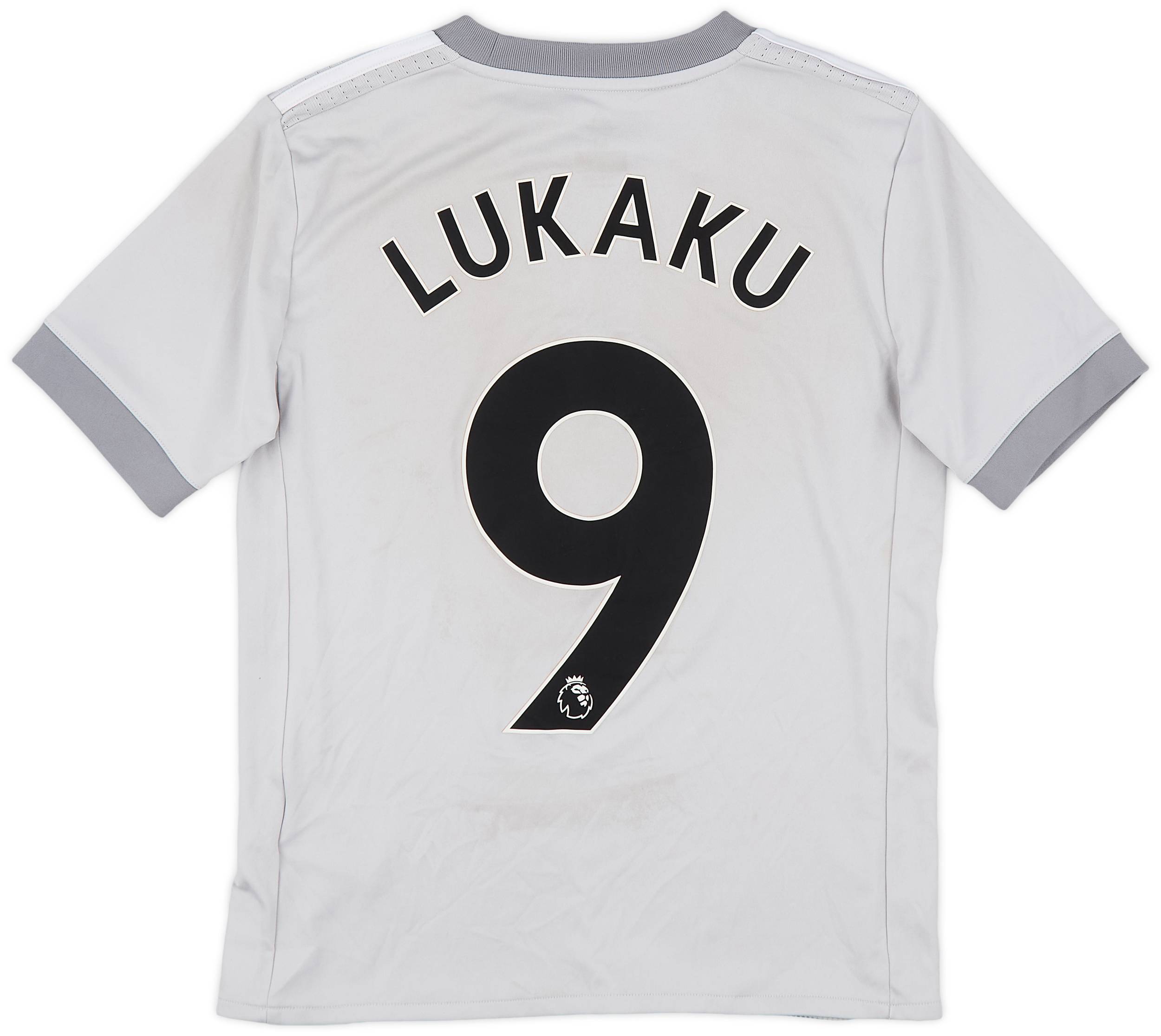 2017-18 Manchester United Third Shirt Lukaku #9 - 8/10 - (M.Boys)