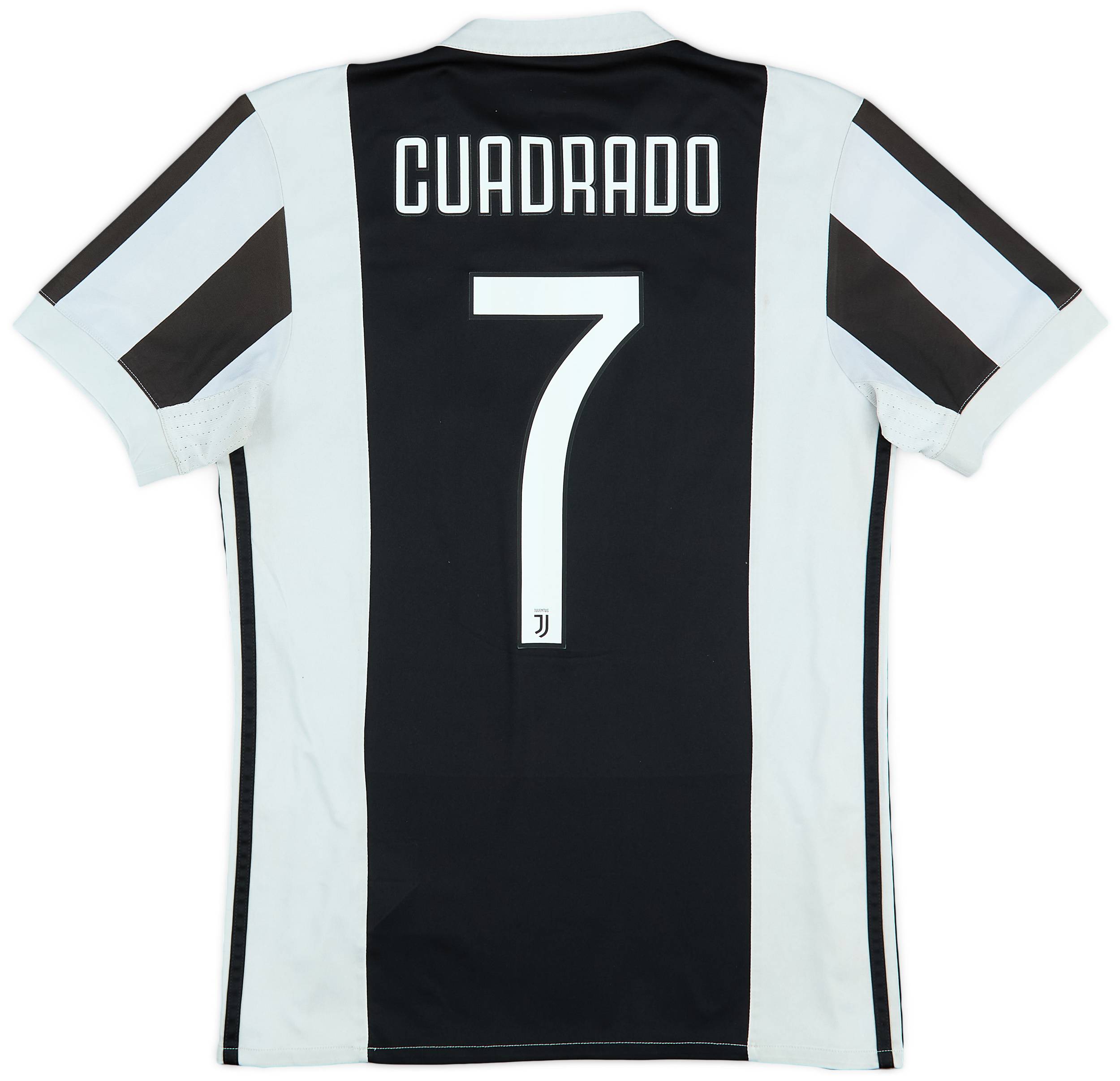 2017-18 Juventus Home Shirt Cuadrado #7 - 5/10 - (S)