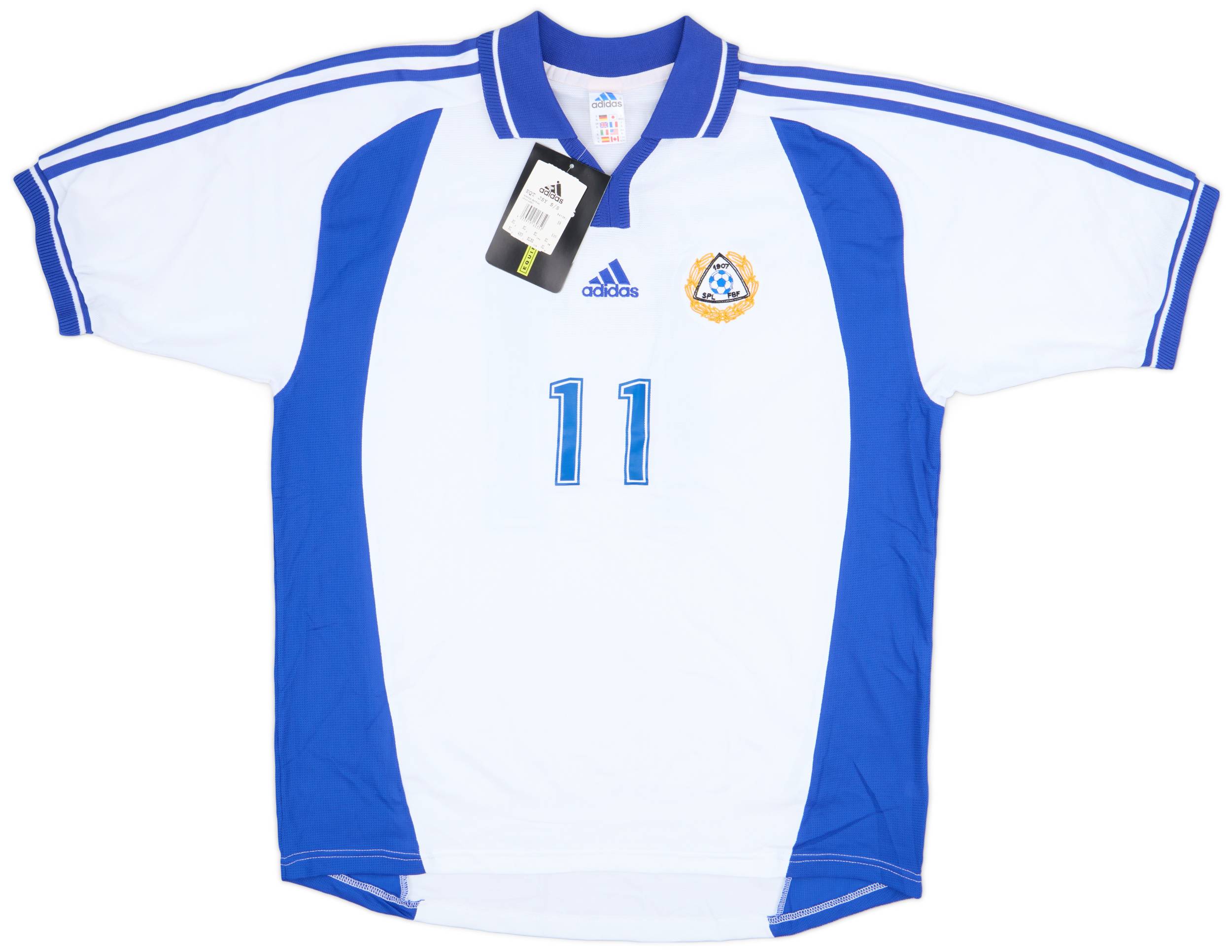 2000-02 Finland Player Issue Home Shirt #11 (XL)