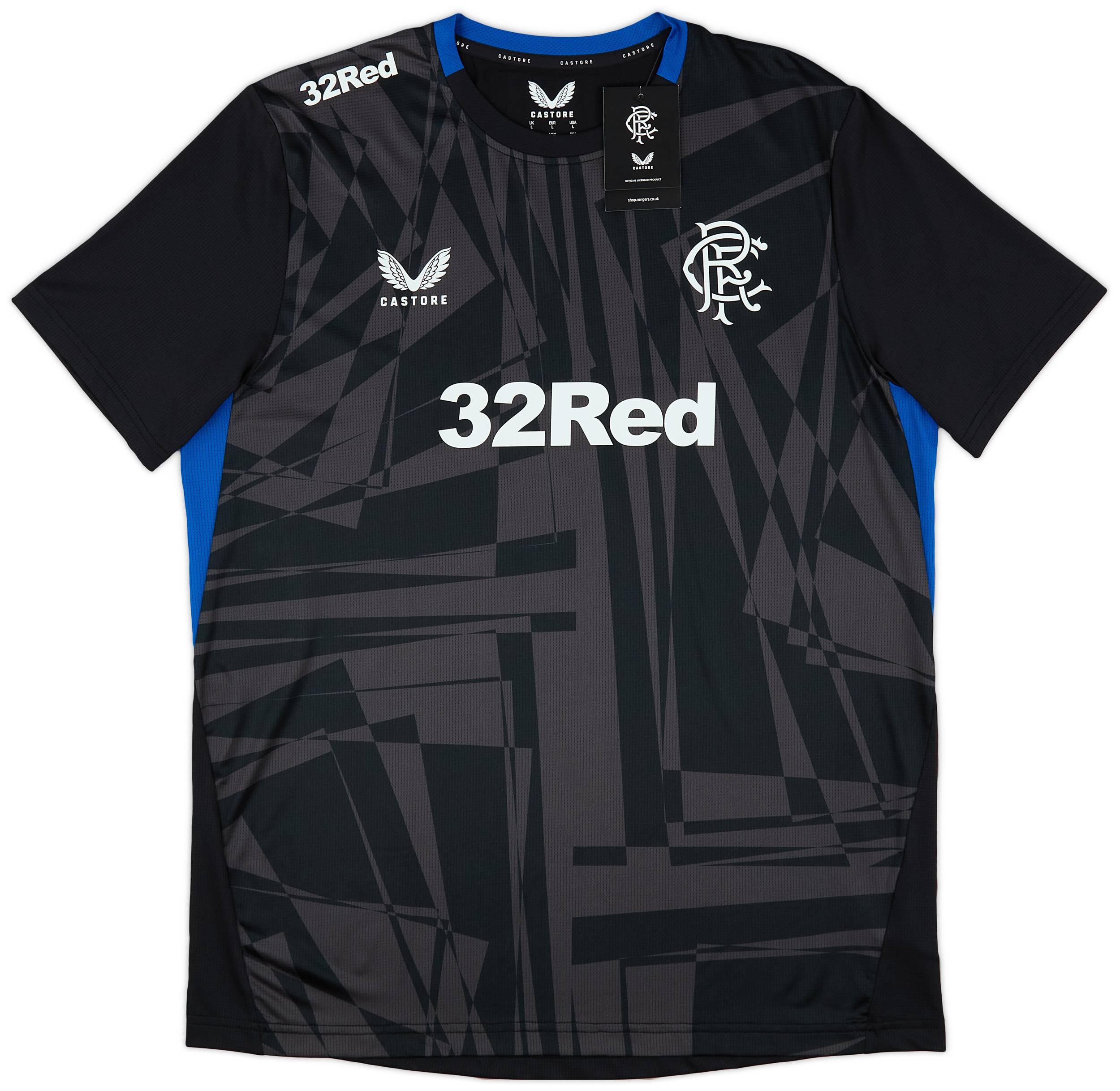 Castore Away Rangers Top Castore Rangers 23/24 LS Away Shirt White