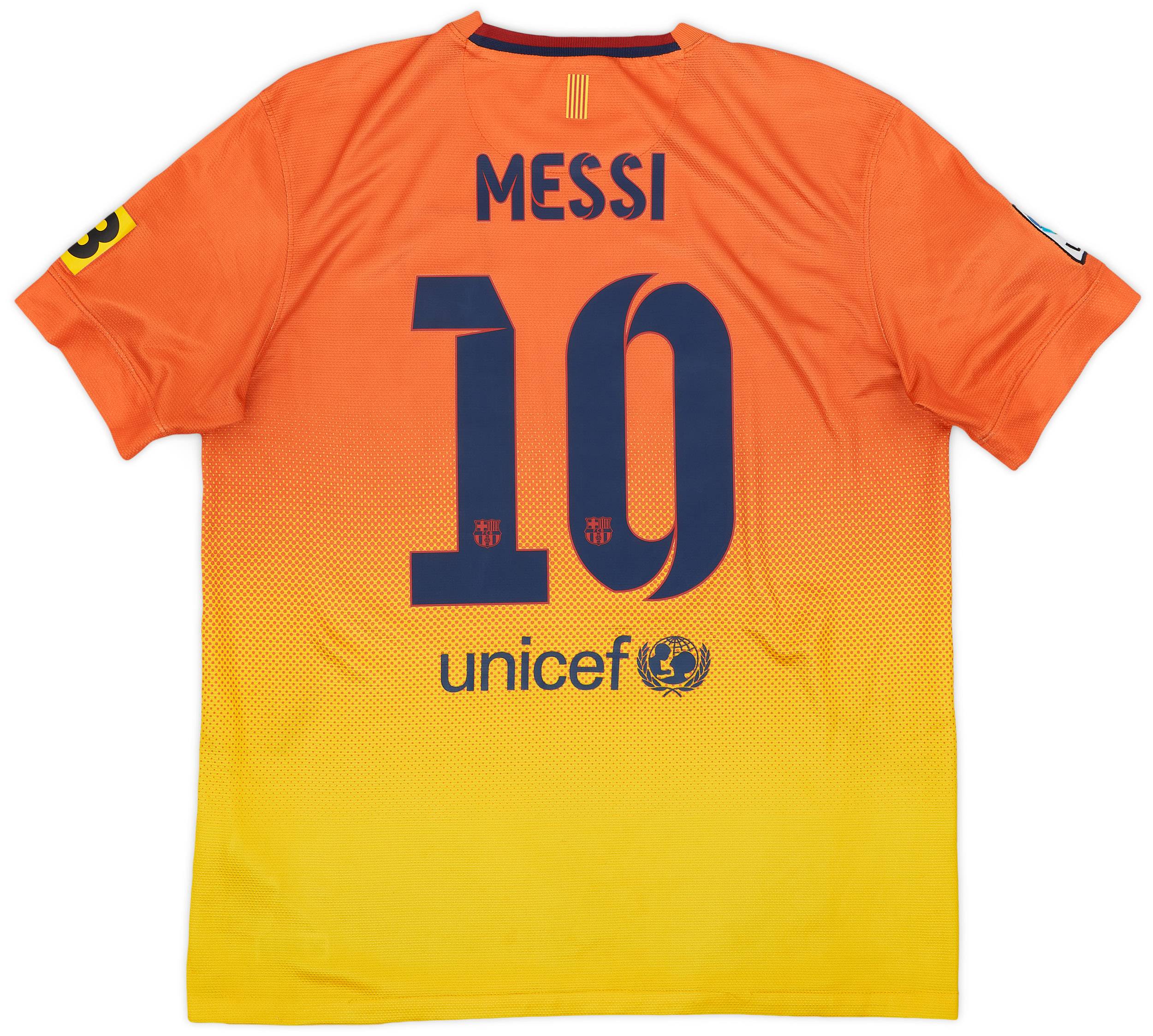 2012-13 Barcelona Away Shirt Messi #10 - 7/10 - (L)