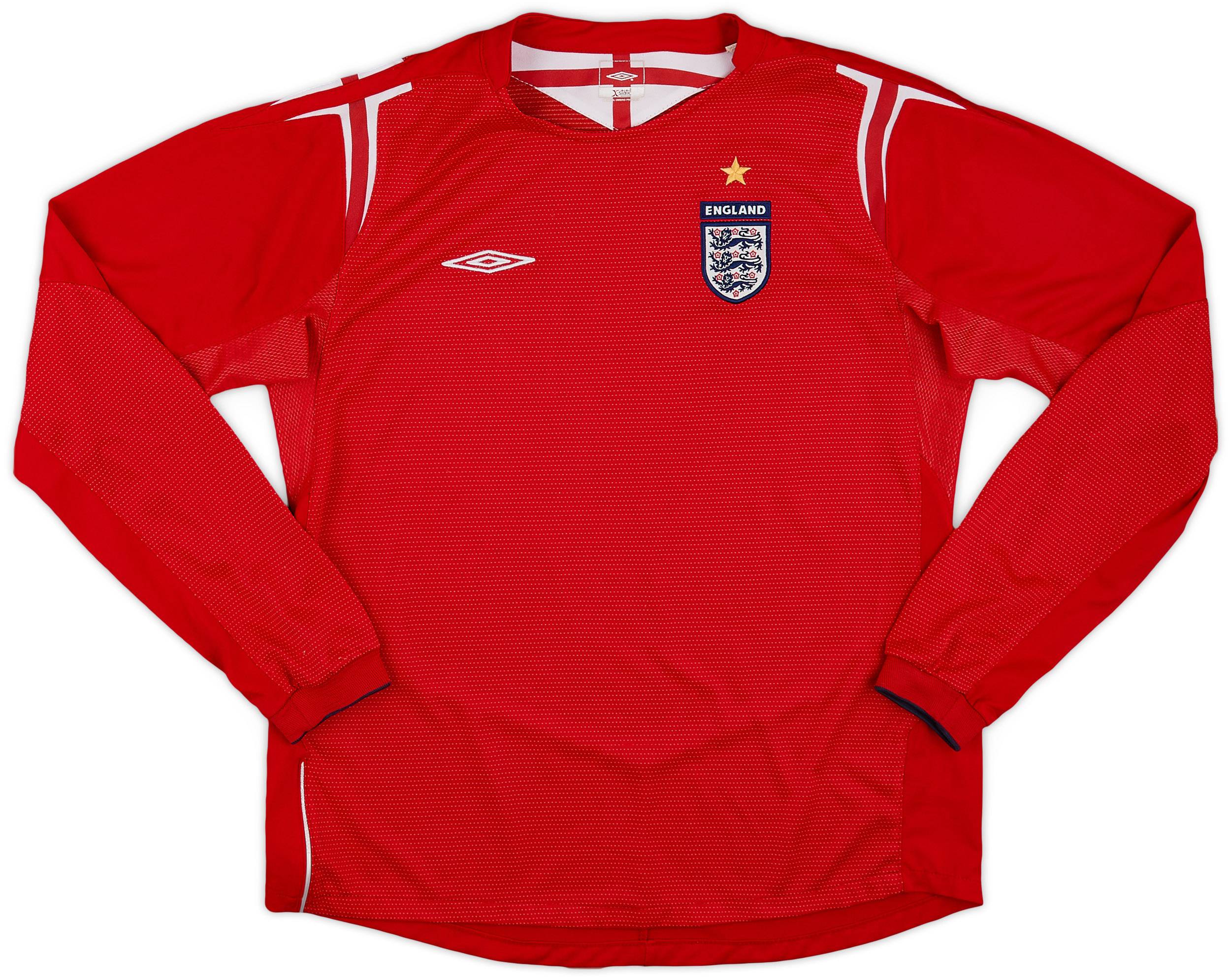 2004-06 England Away L/S Shirt - 8/10 - (Women's M)