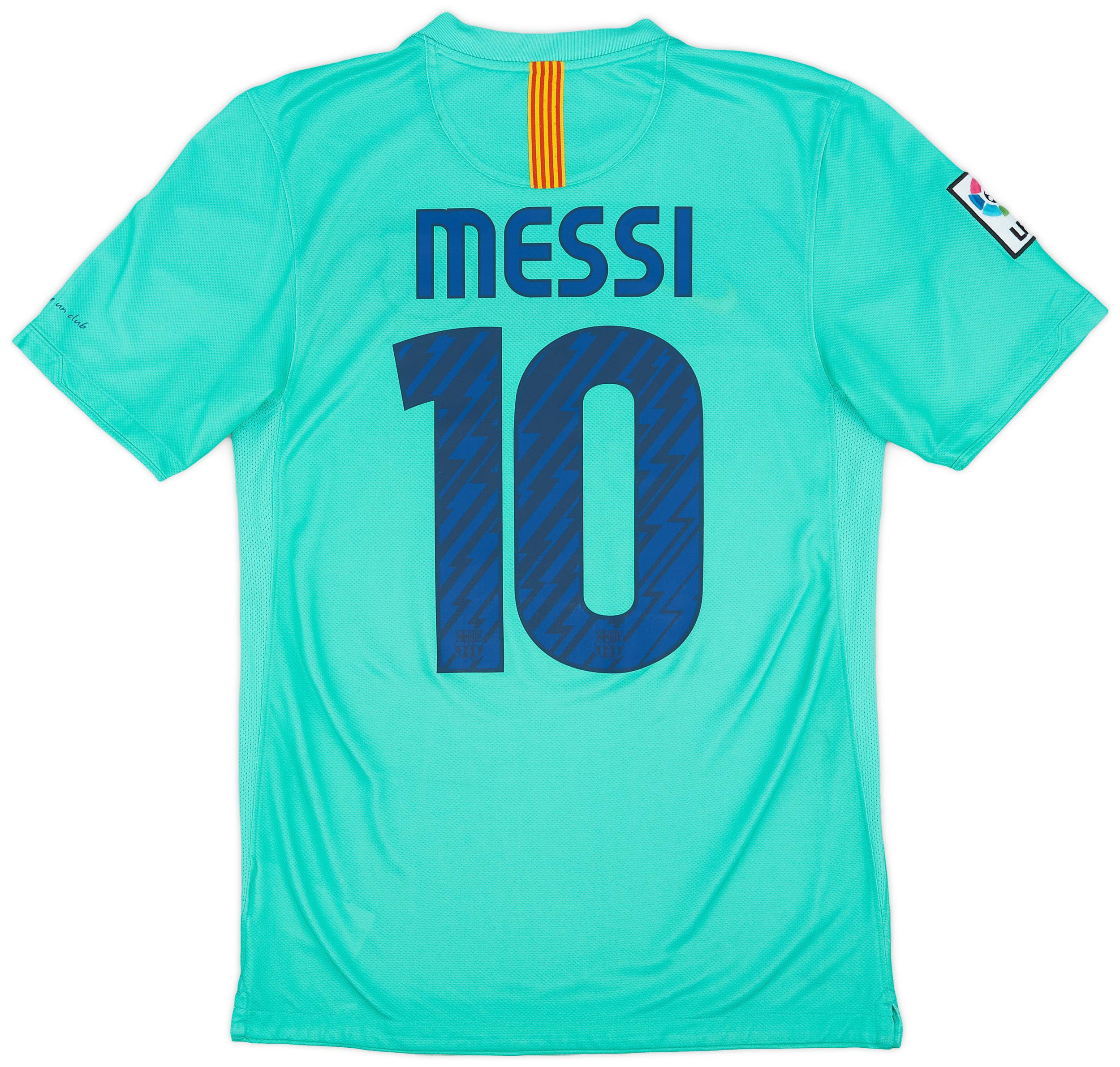 2010-11 Barcelona Away Shirt Messi #10 - 8/10 - (S)