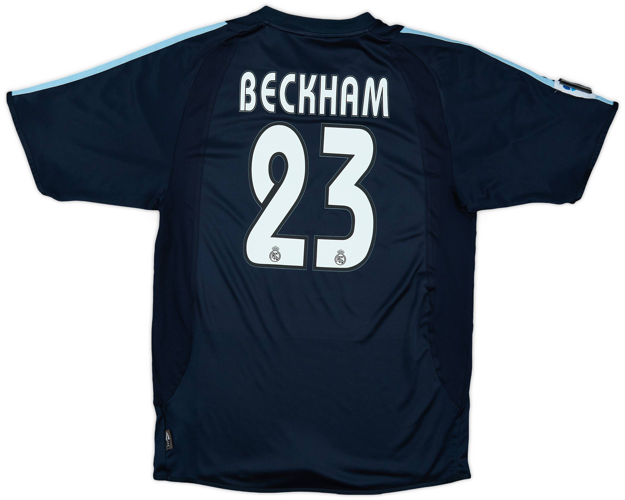 2003-04 Real Madrid Away Shirt Beckham #23 - 6/10 - (M)