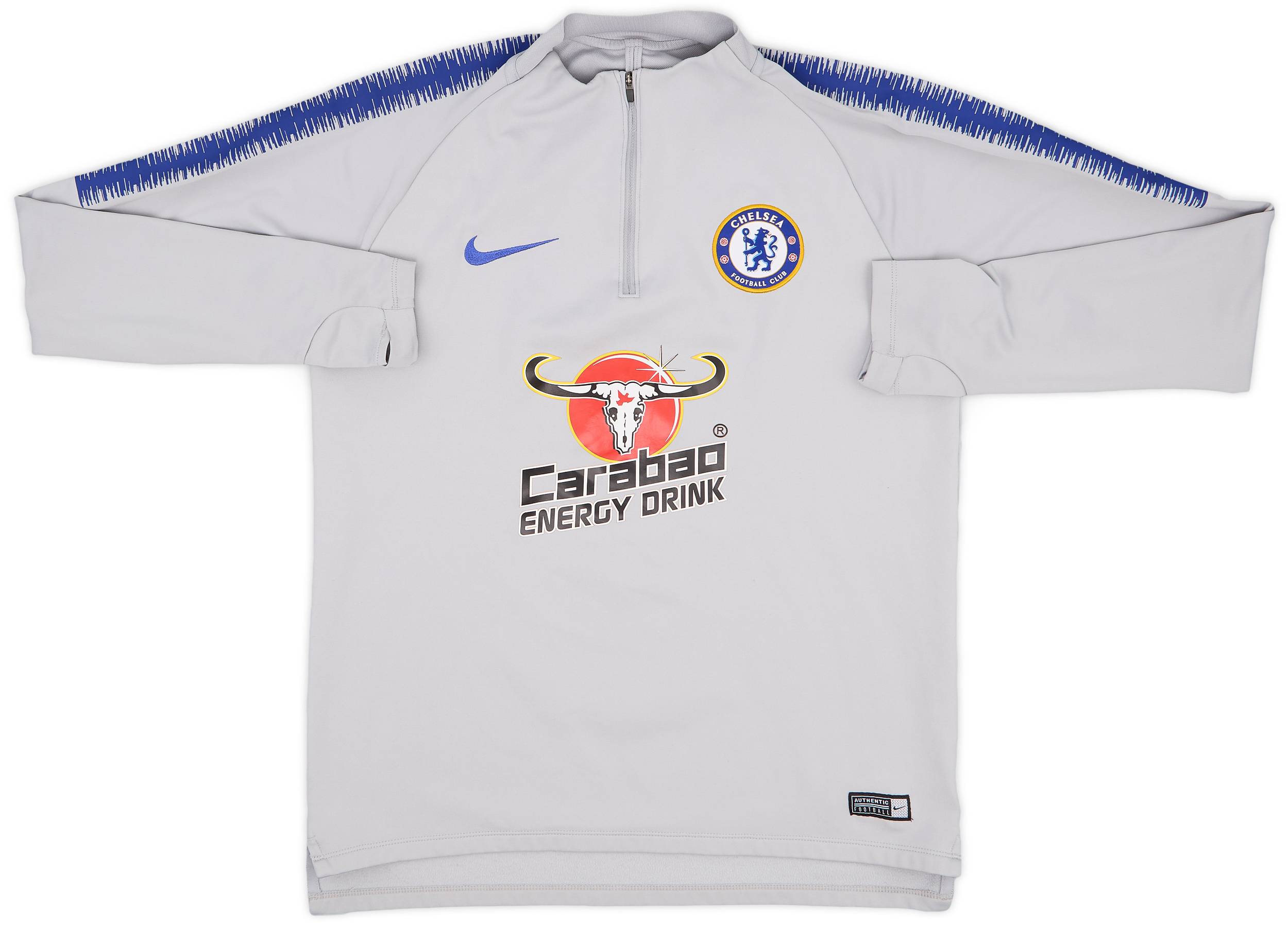 2018-19 Chelsea Nike 1/4 Zip Drill Top - 7/10 - (M)