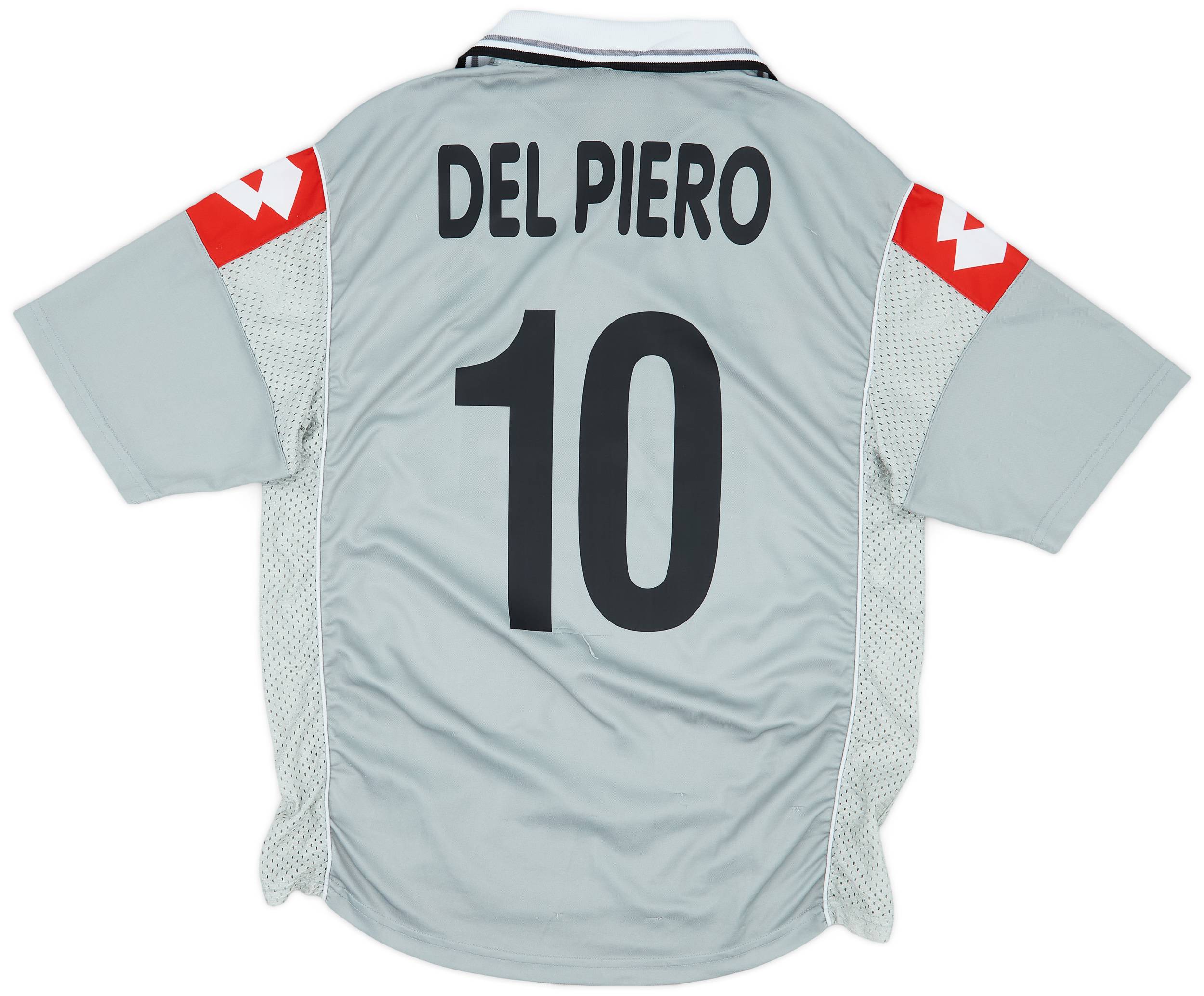 2000-01 Juventus Third Shirt Del Piero #10 - 9/10 - (M)