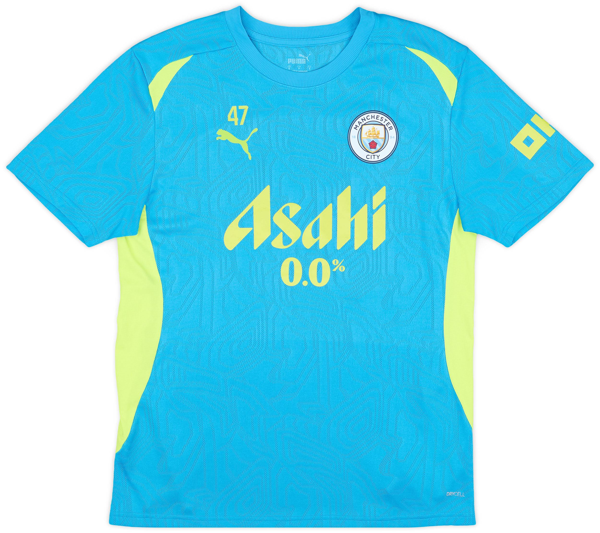 2024-25 Manchester City Player Issue Training Shirt #47 (Foden) - 7/10 - (S)