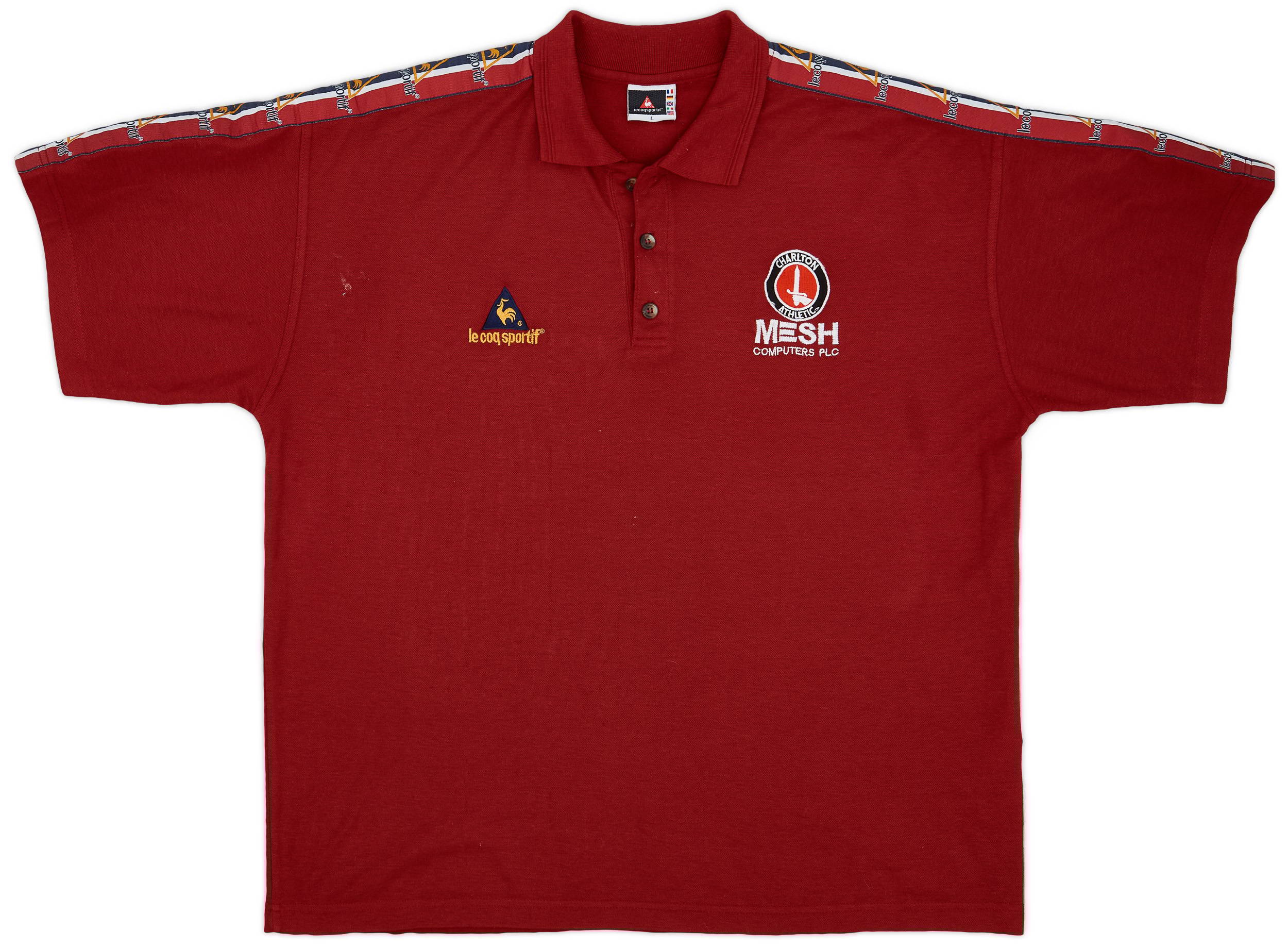 2002-03 Charlton Le Coq Sportif Polo Shirt - 8/10 - (L)