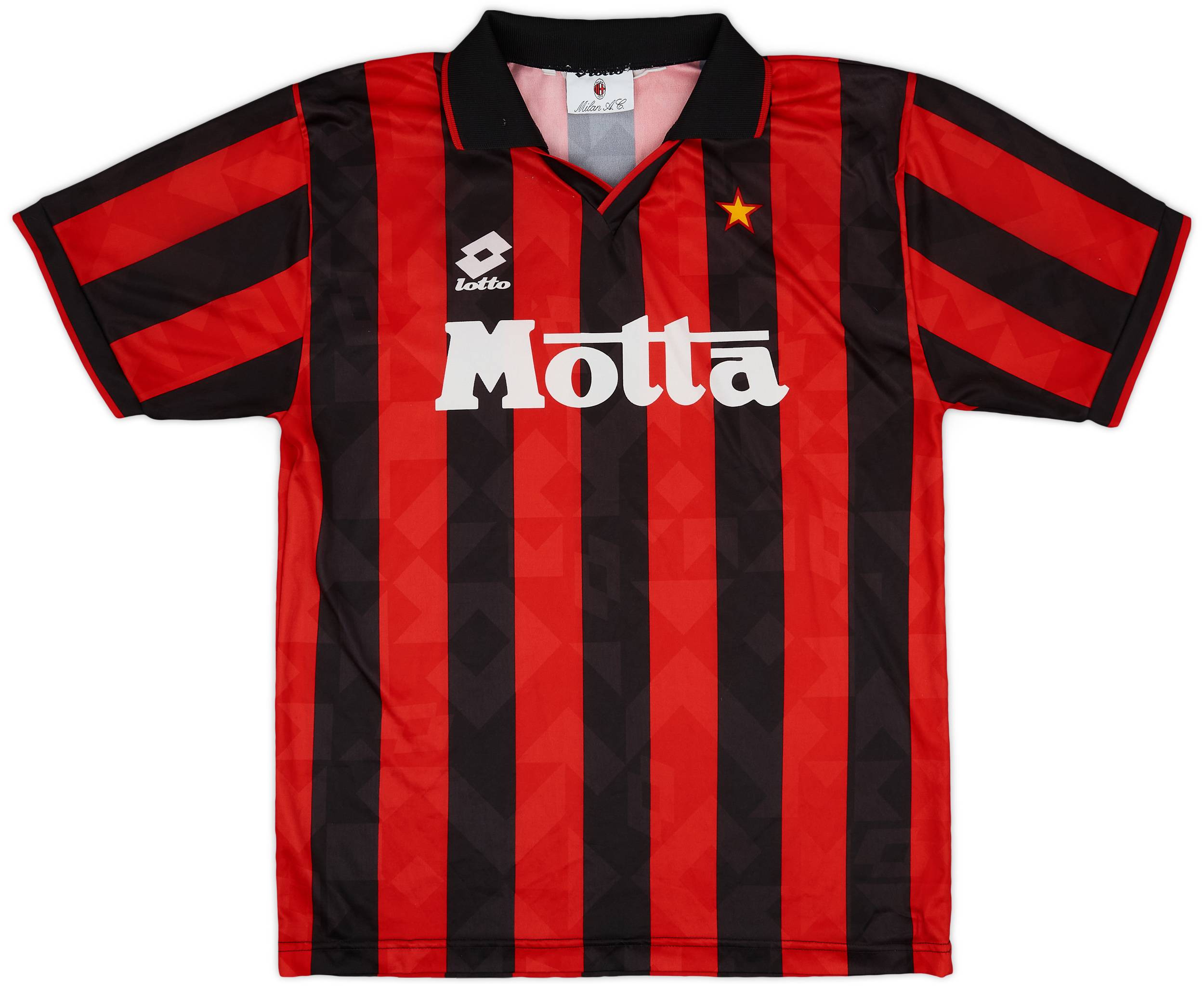 1993-94 AC Milan Home Shirt - 8/10 - (M)