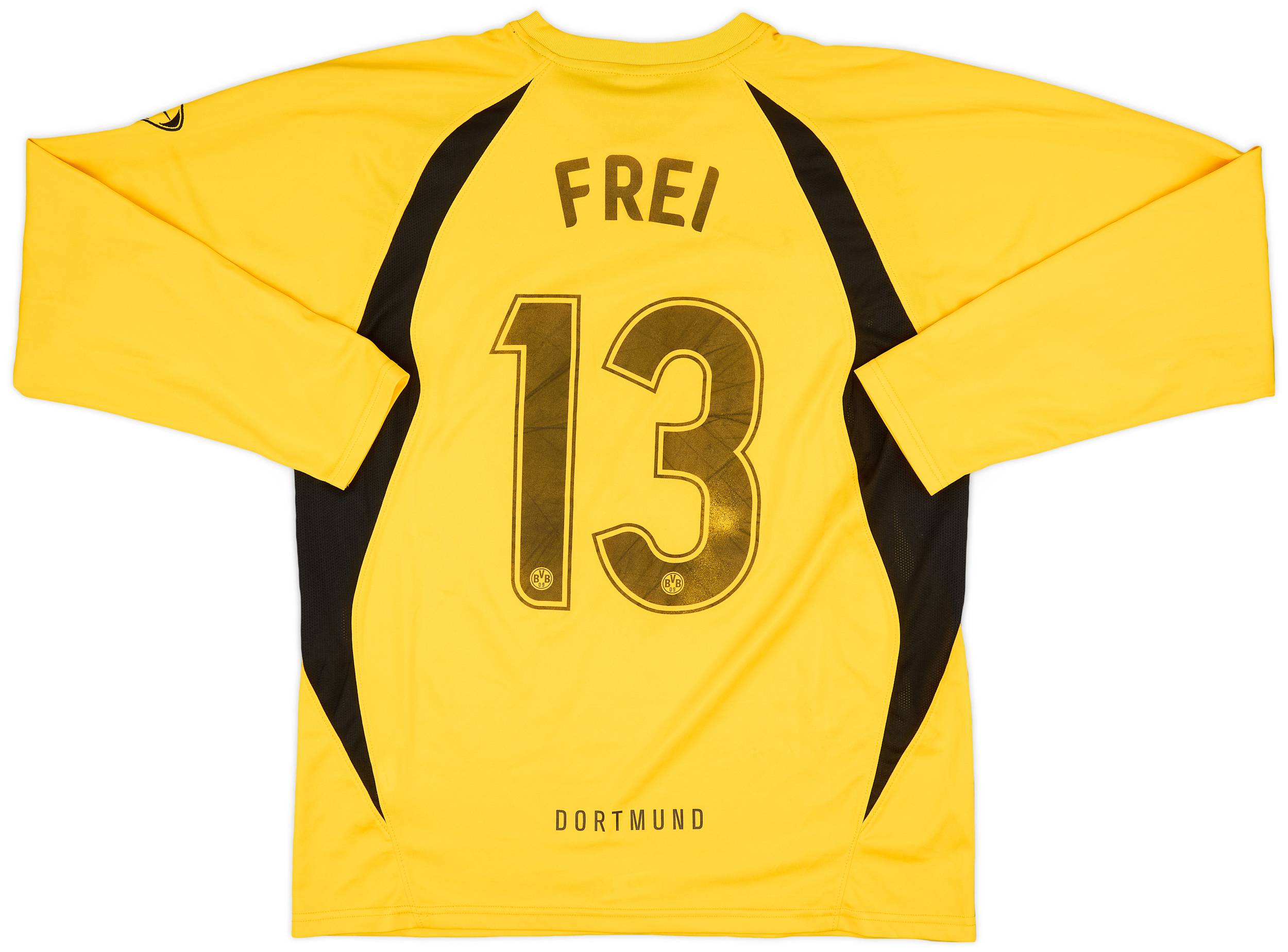 ウェア 04-05 Dortmund Signature Game Shirt 04/05 portugal製 nike borussia dortmund soccer shirt black xl