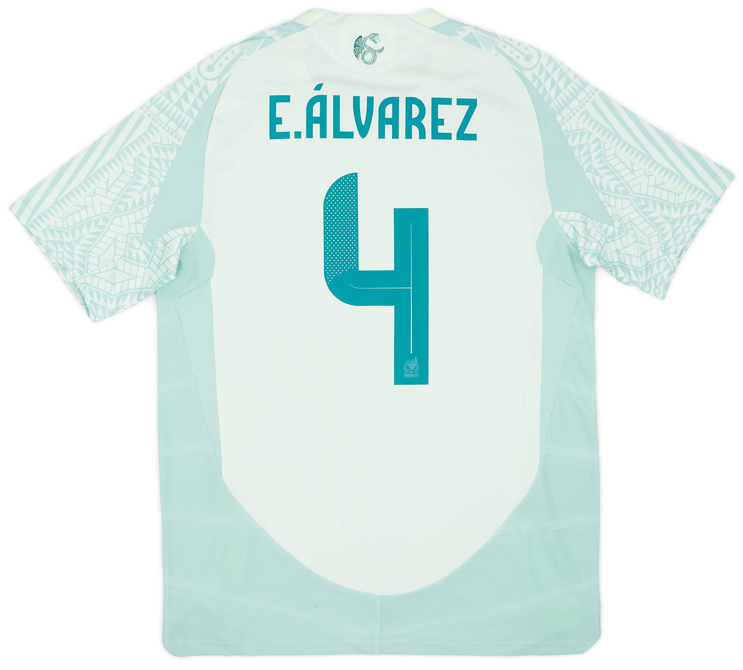 2024-25 Mexico Authentic Away Shirt E.Alvarez #4