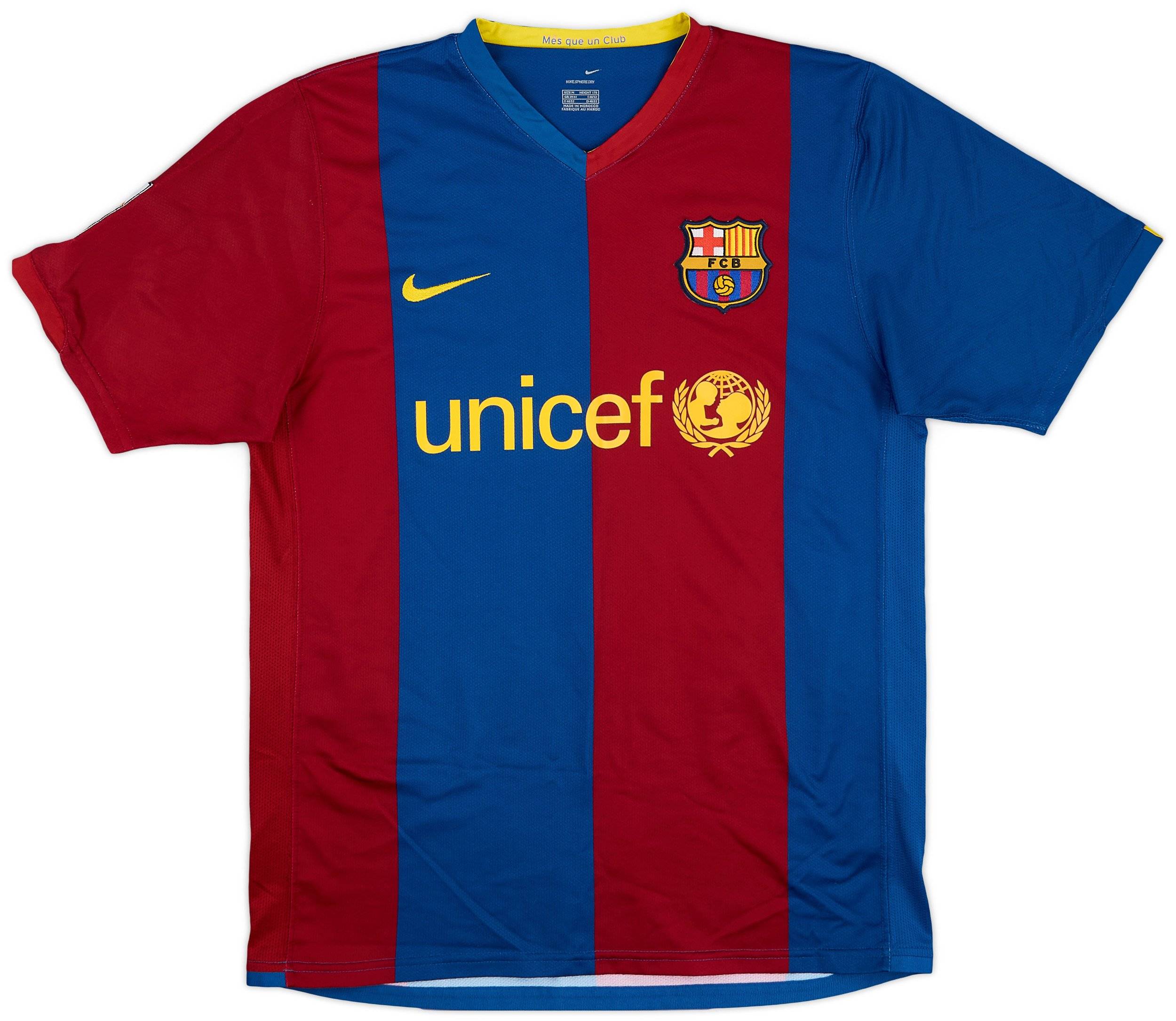 2006-07 Barcelona Home Shirt Messi #19