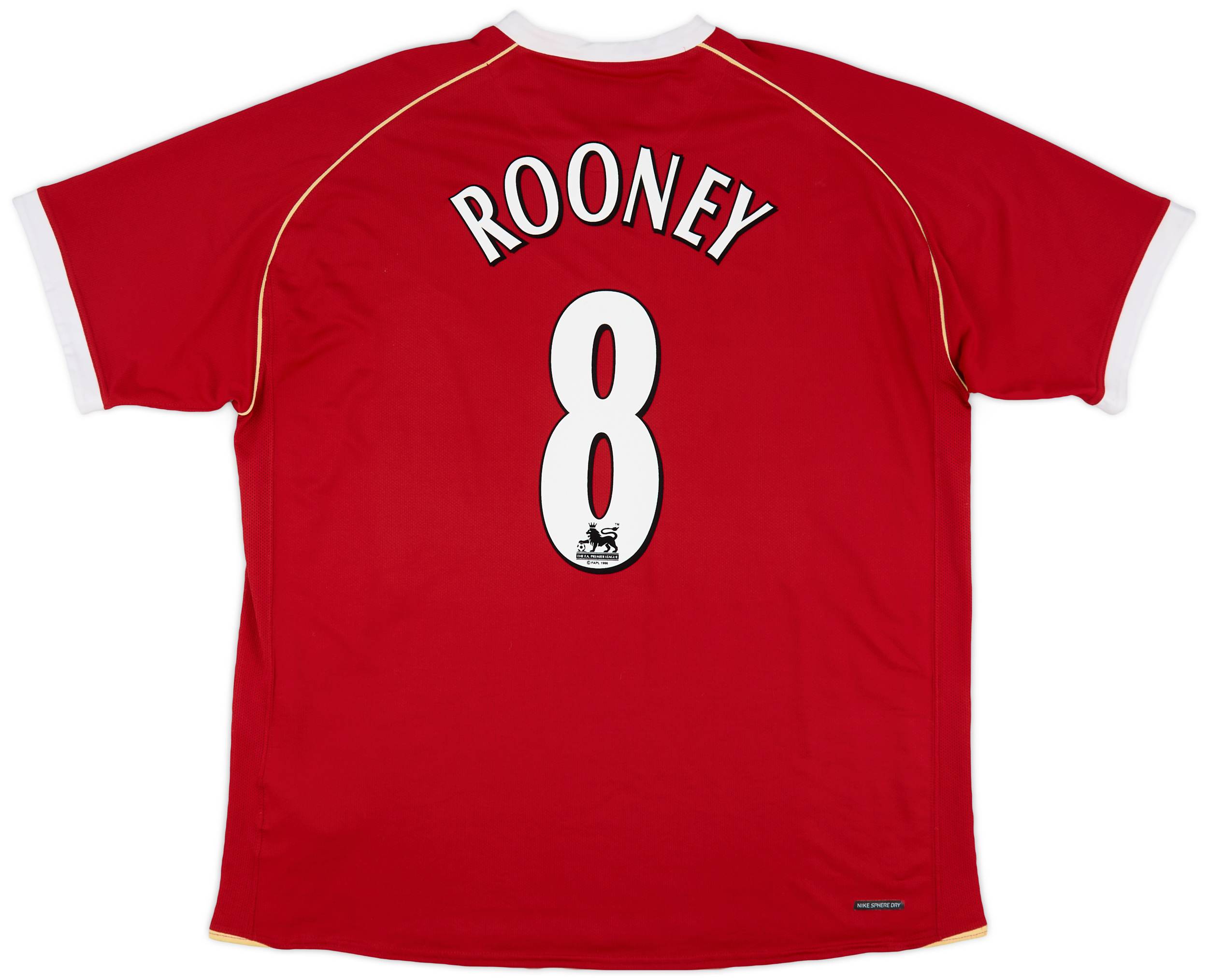 Rooney様 Framed Wayne Rooney Signed Manchester United Shirt 2008
