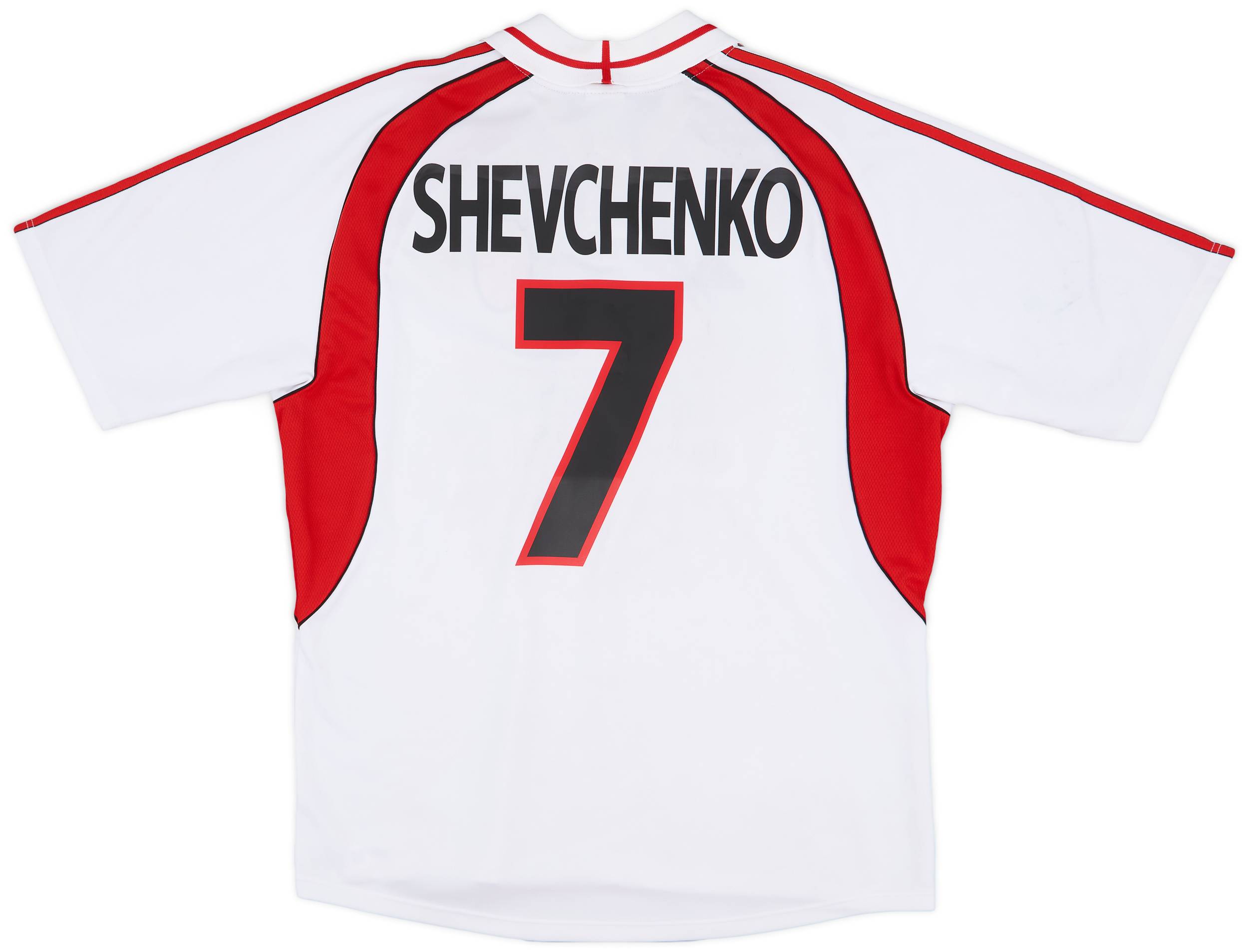 2000-02 AC Milan Away Shirt Shevchenko #7 - 7/10 - (L)