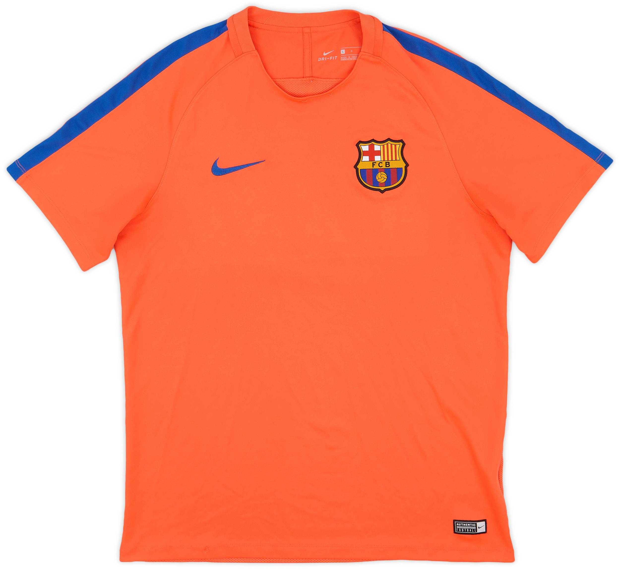 2016-17 Barcelona Nike Training Shirt - 7/10 - (L)
