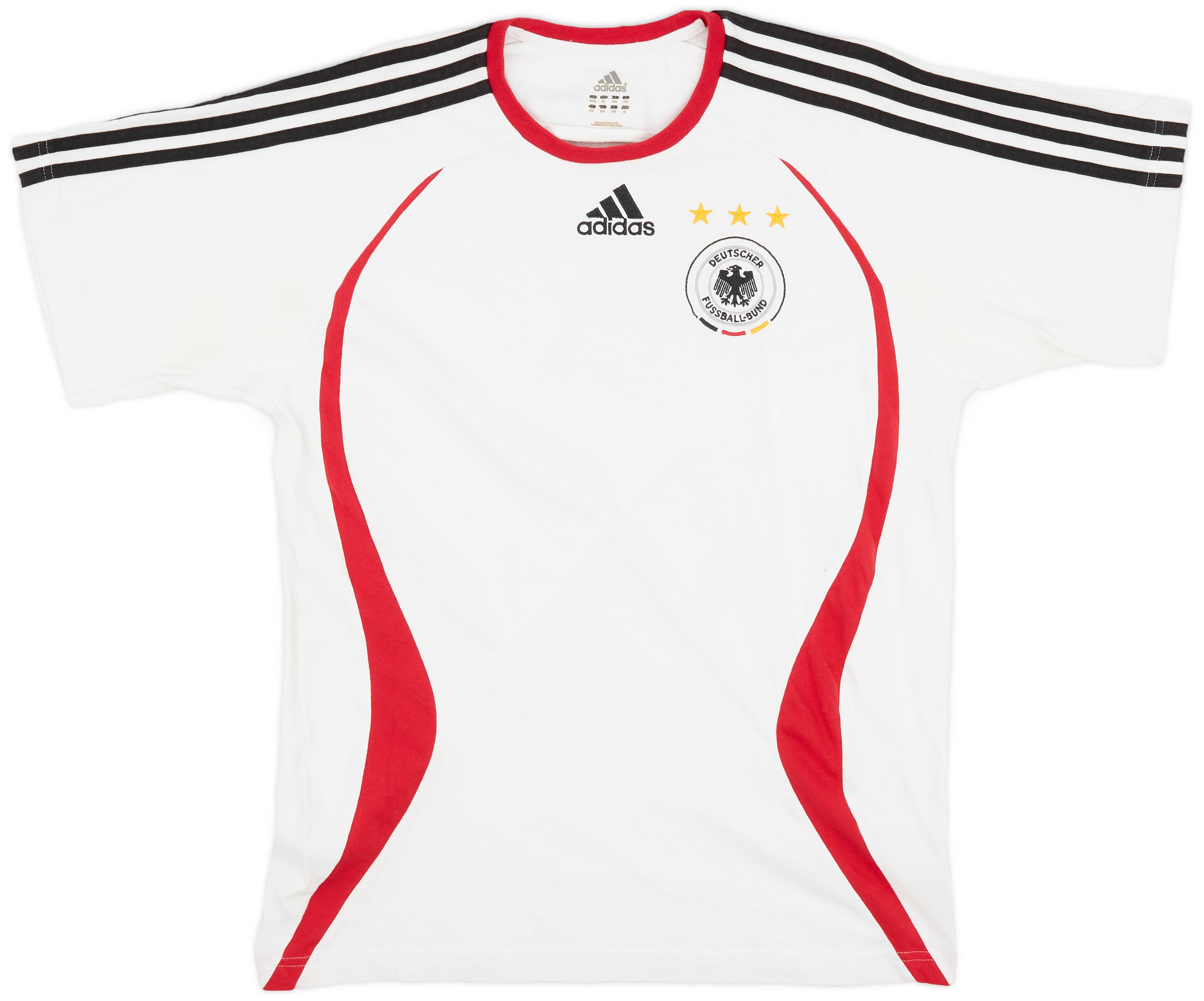 2005-06 Germany adidas Cotton Tee - 6/10 - (XL.Boys)