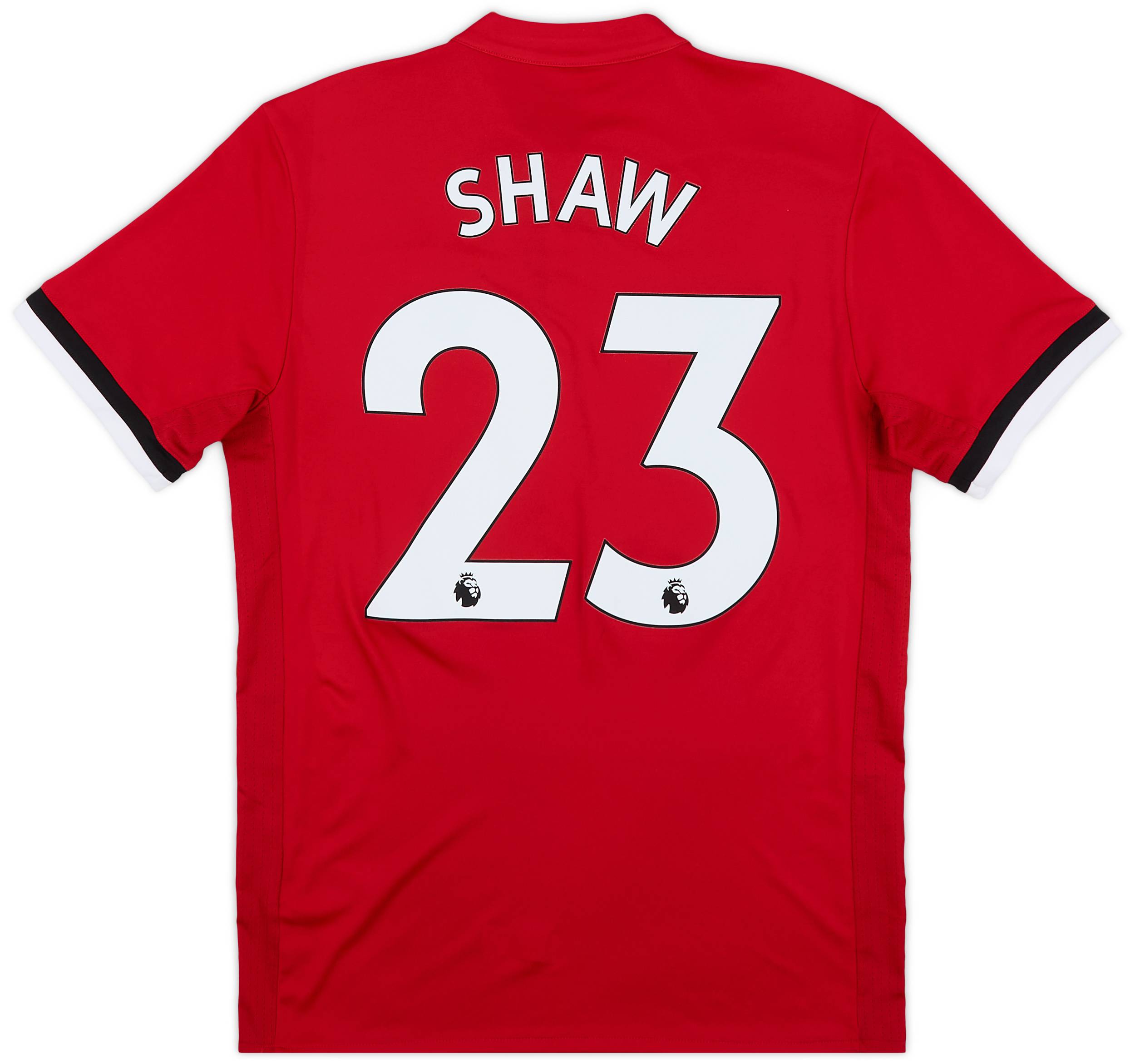 2017-18 Manchester United Home Shirt Shaw #23 - 8/10 - (S)