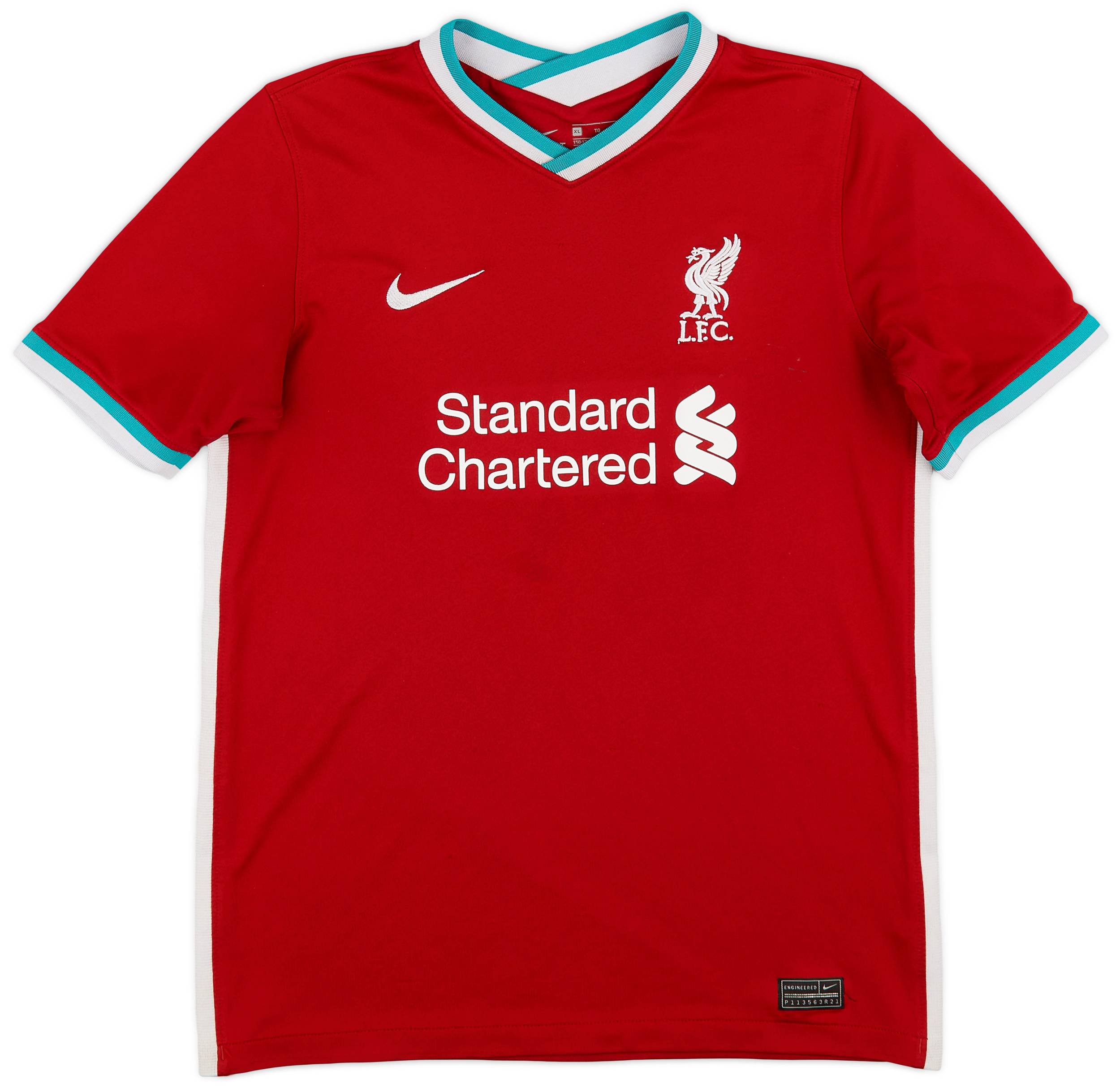 2020-21 Liverpool Home Shirt - 6/10 - (XL.Boys)