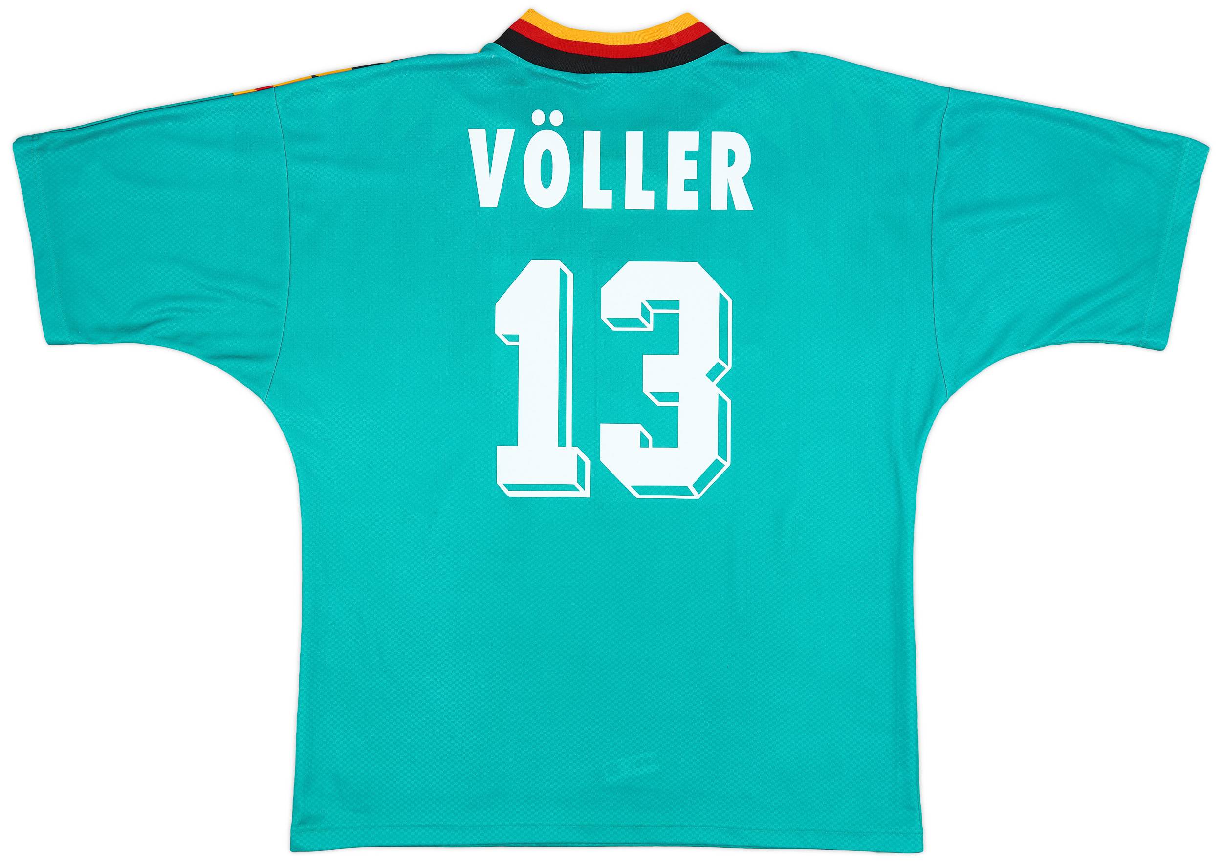 1994-96 Germany Away Shirt Voller #13 - 8/10 - (XXL)