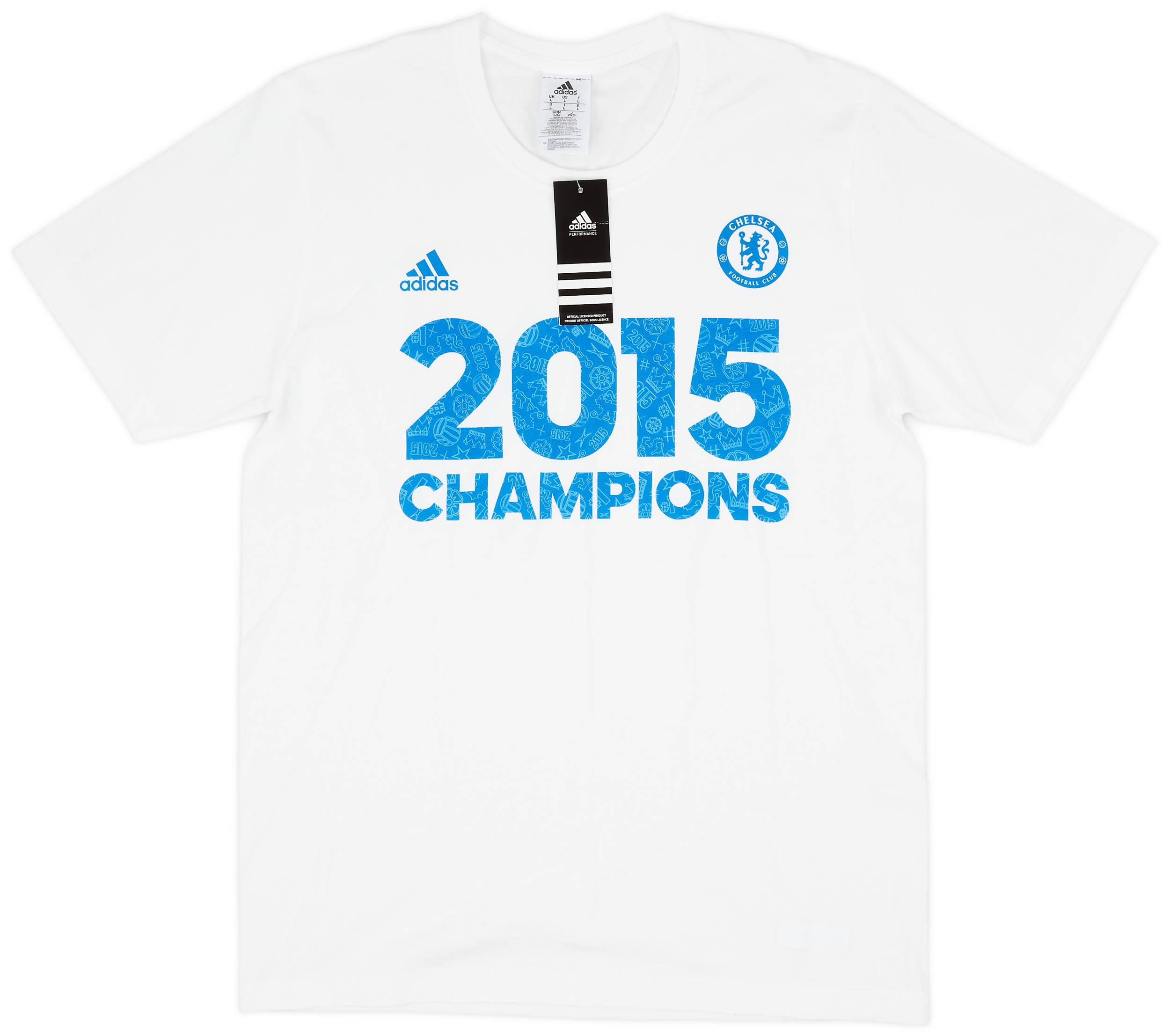 2015 Chelsea 'Champions 2015' Graphic Tee (L)