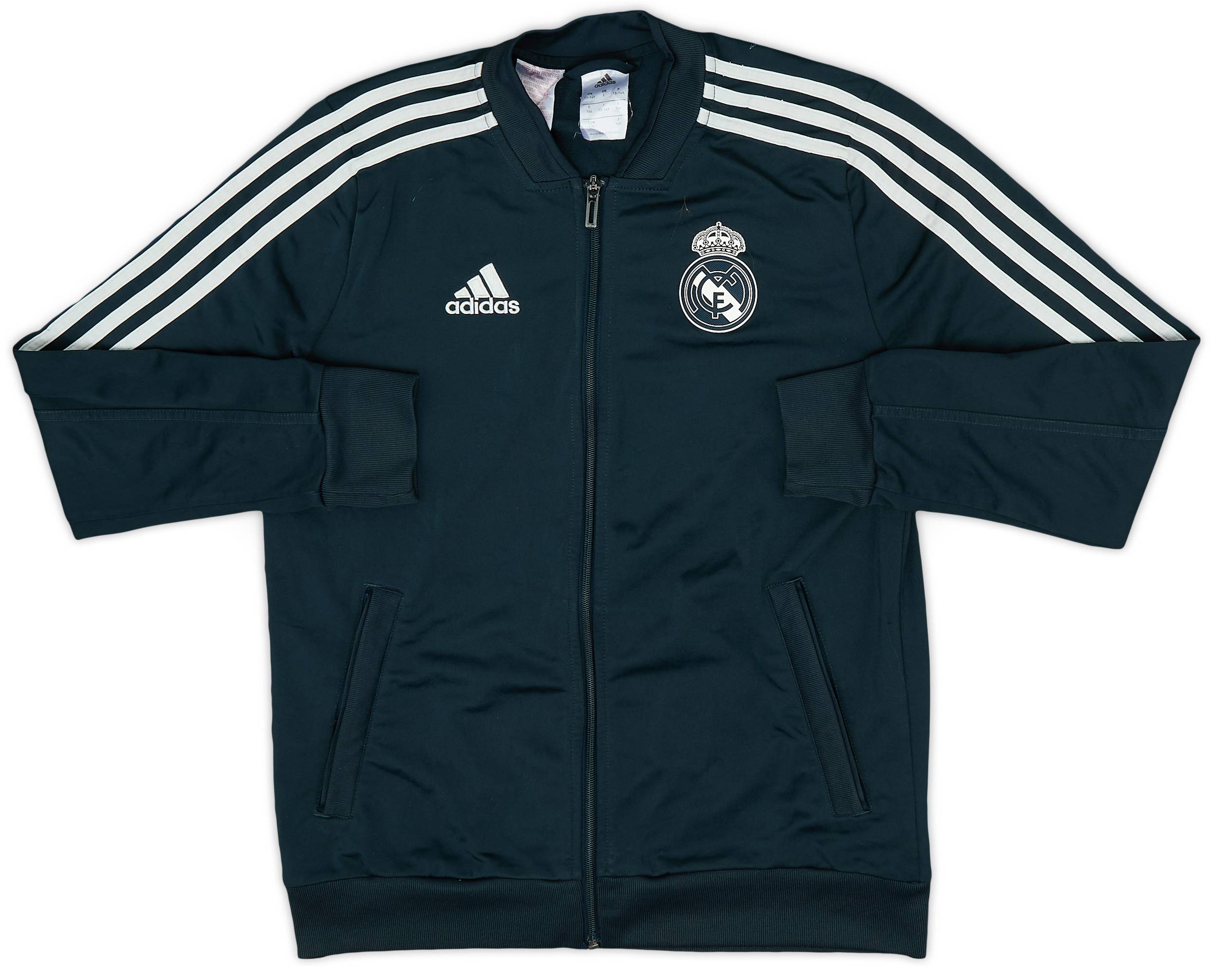 2018-19 Real Madrid adidas Track Jacket - 4/10 - (L.Boys)