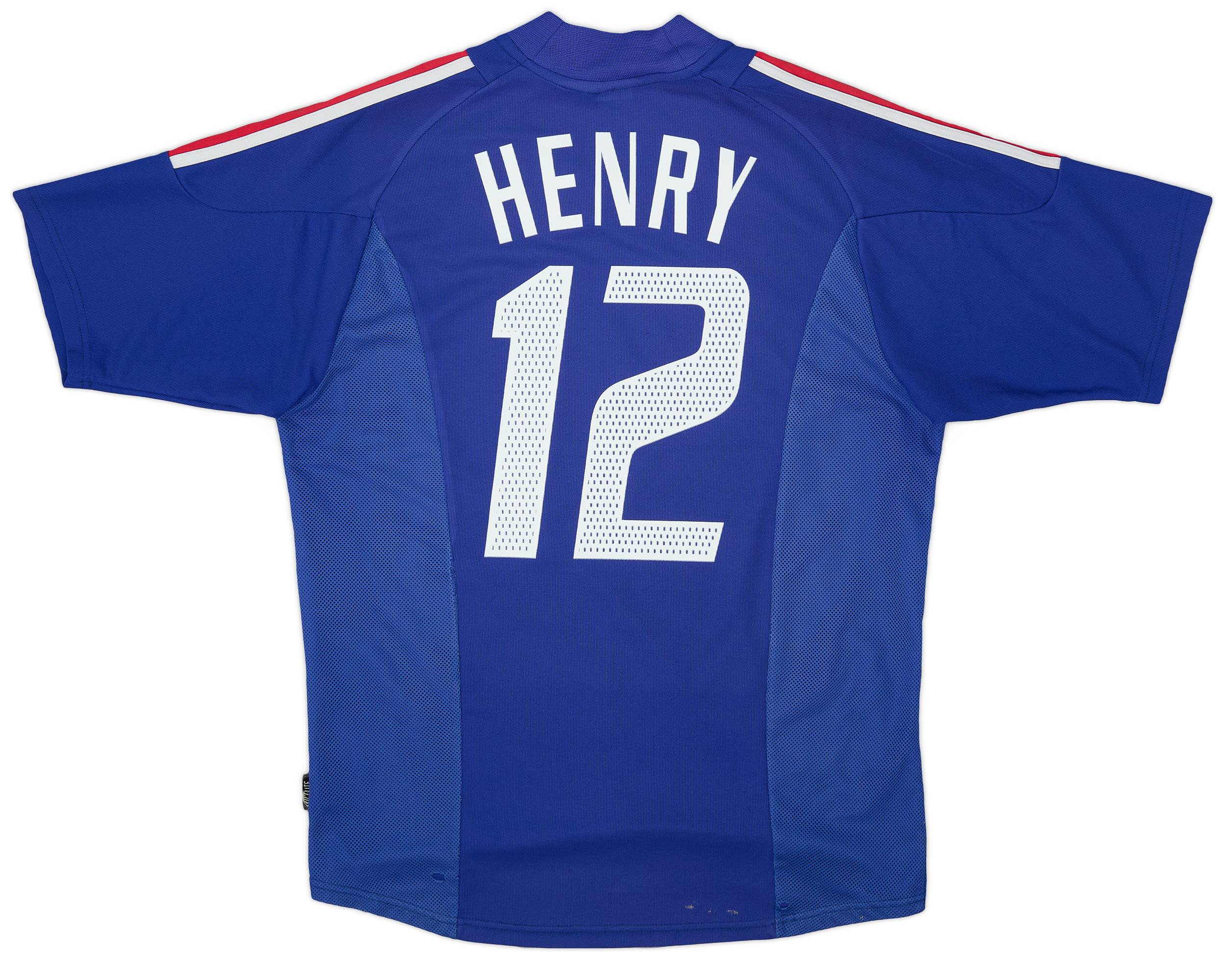 2002-04 France Home Shirt Henry #12 - 6/10 - (M)