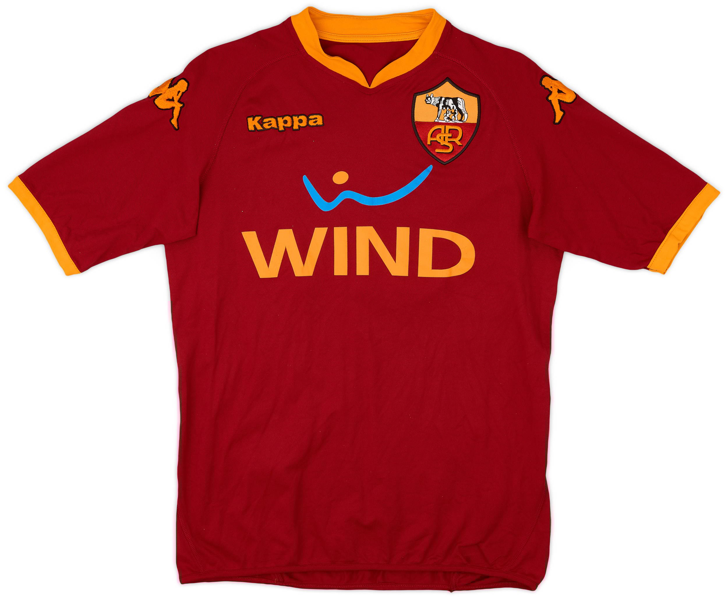 2007-08 Roma Home Shirt #17 - 5/10 - (M)