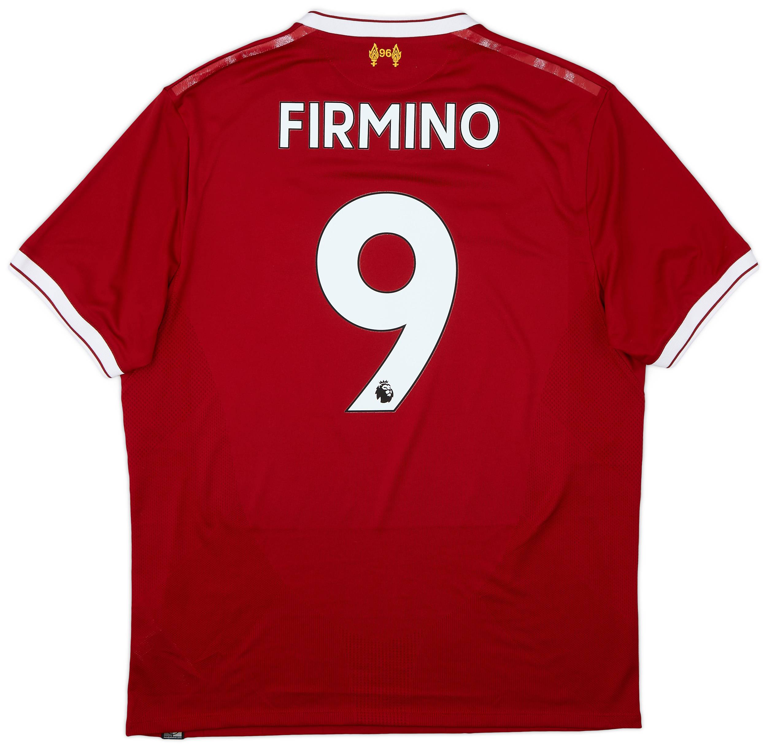 2017-18 Liverpool 125 Years Home Shirt Firmino #9 - 6/10 - (L)