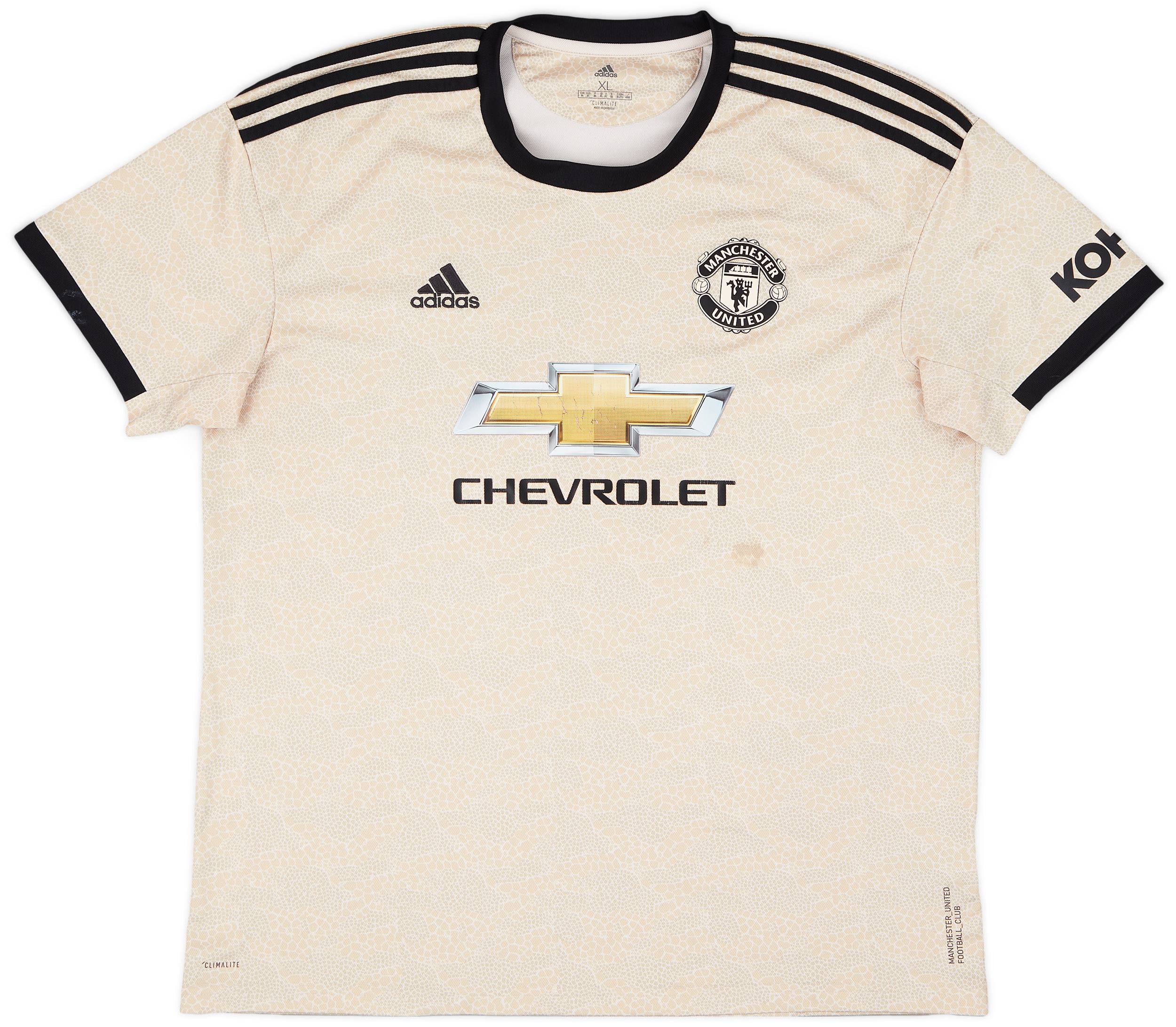 2019-20 Manchester United Away Shirt - 4/10 - (XL)