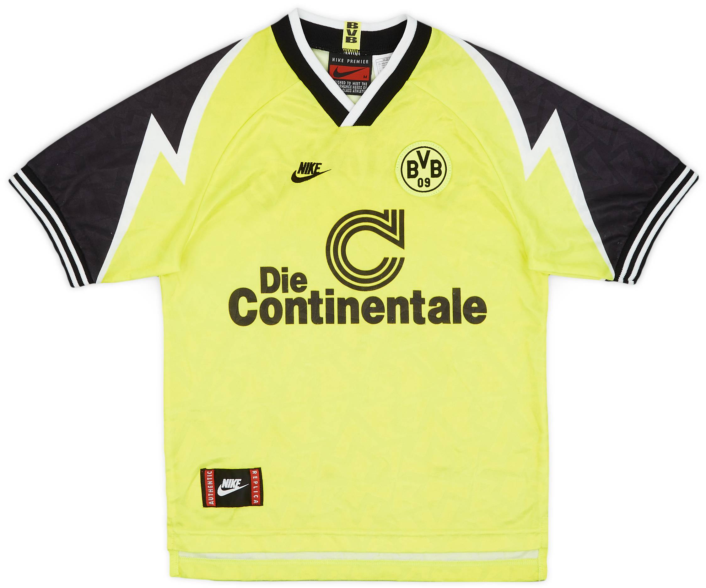 1995-96 Borussia Dortmund Home Shirt - 8/10 - (M.Boys)