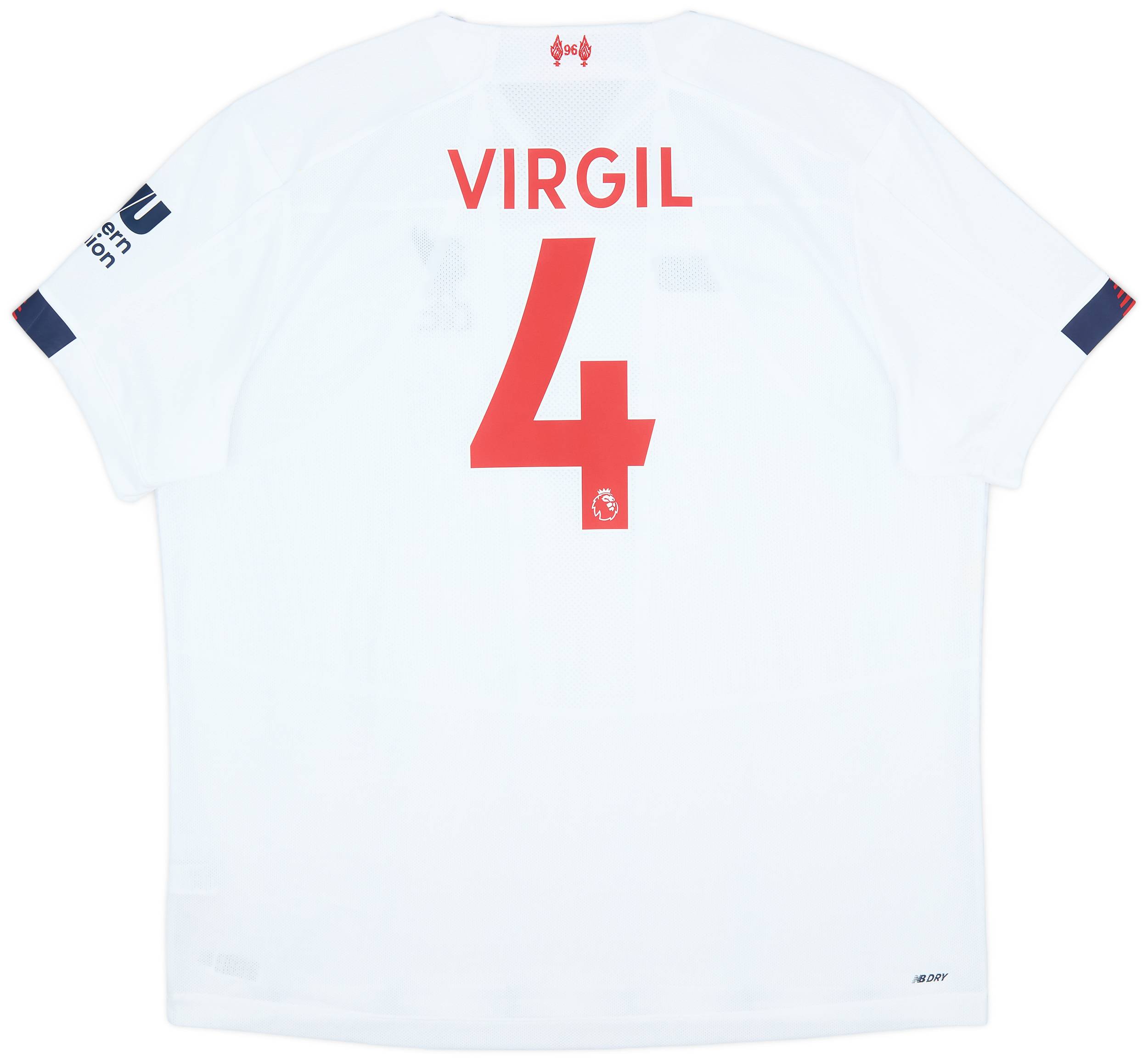 2019 20 Liverpool Away Shirt Virgil 4 8 10 XXL