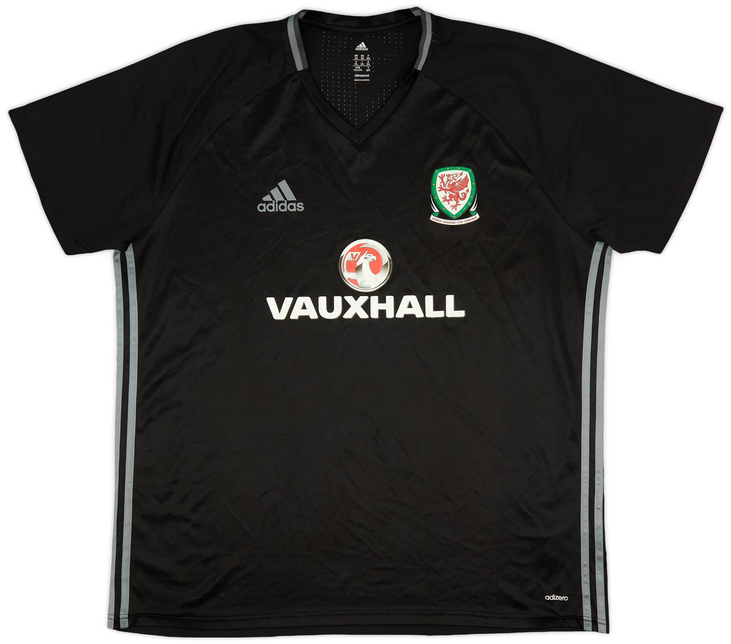 2016-17 Wales adidas Training Shirt - 10/10 - (XXL)