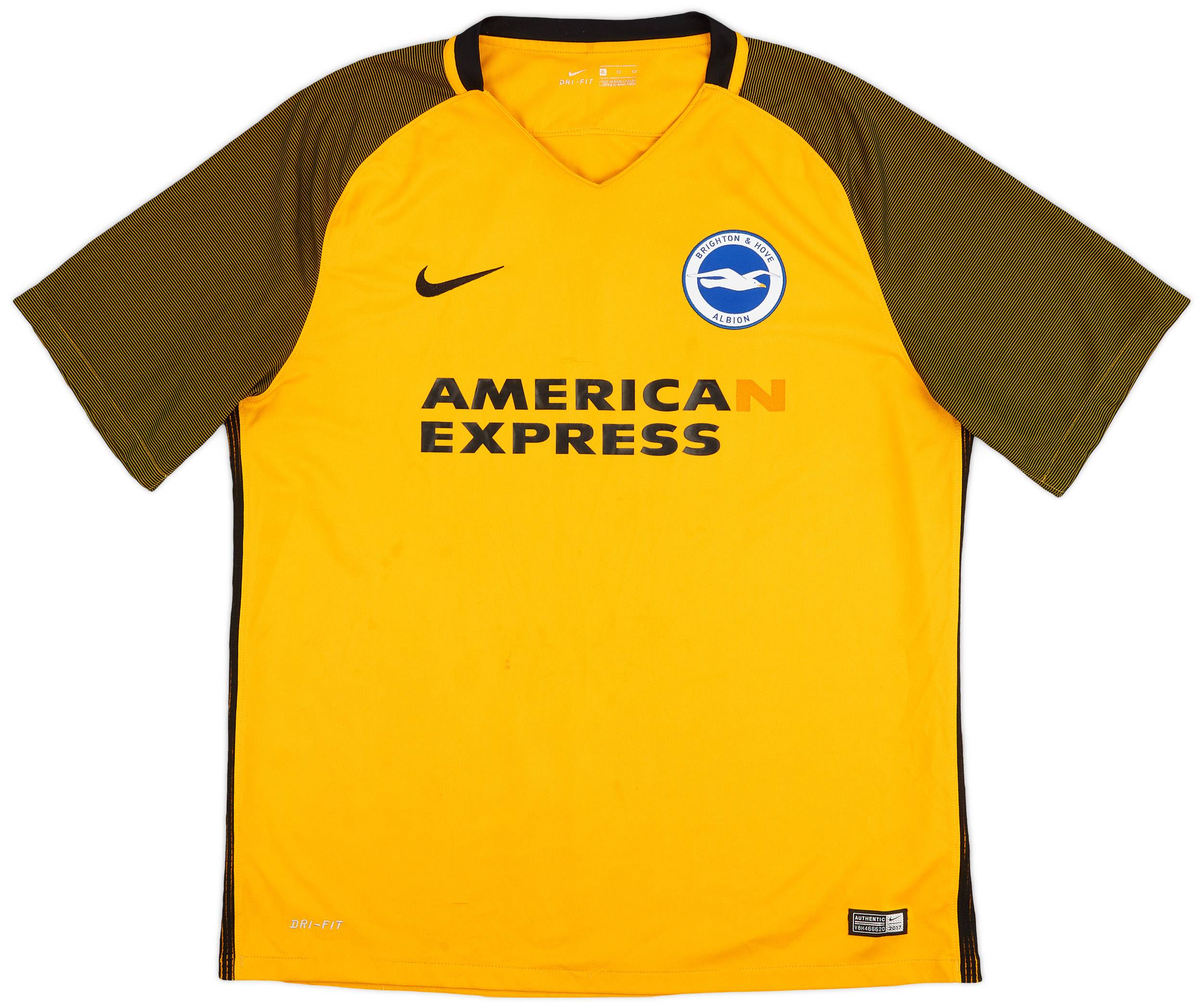 2017-18 Brighton & Hove Albion Away Shirt - 5/10 - (XL)