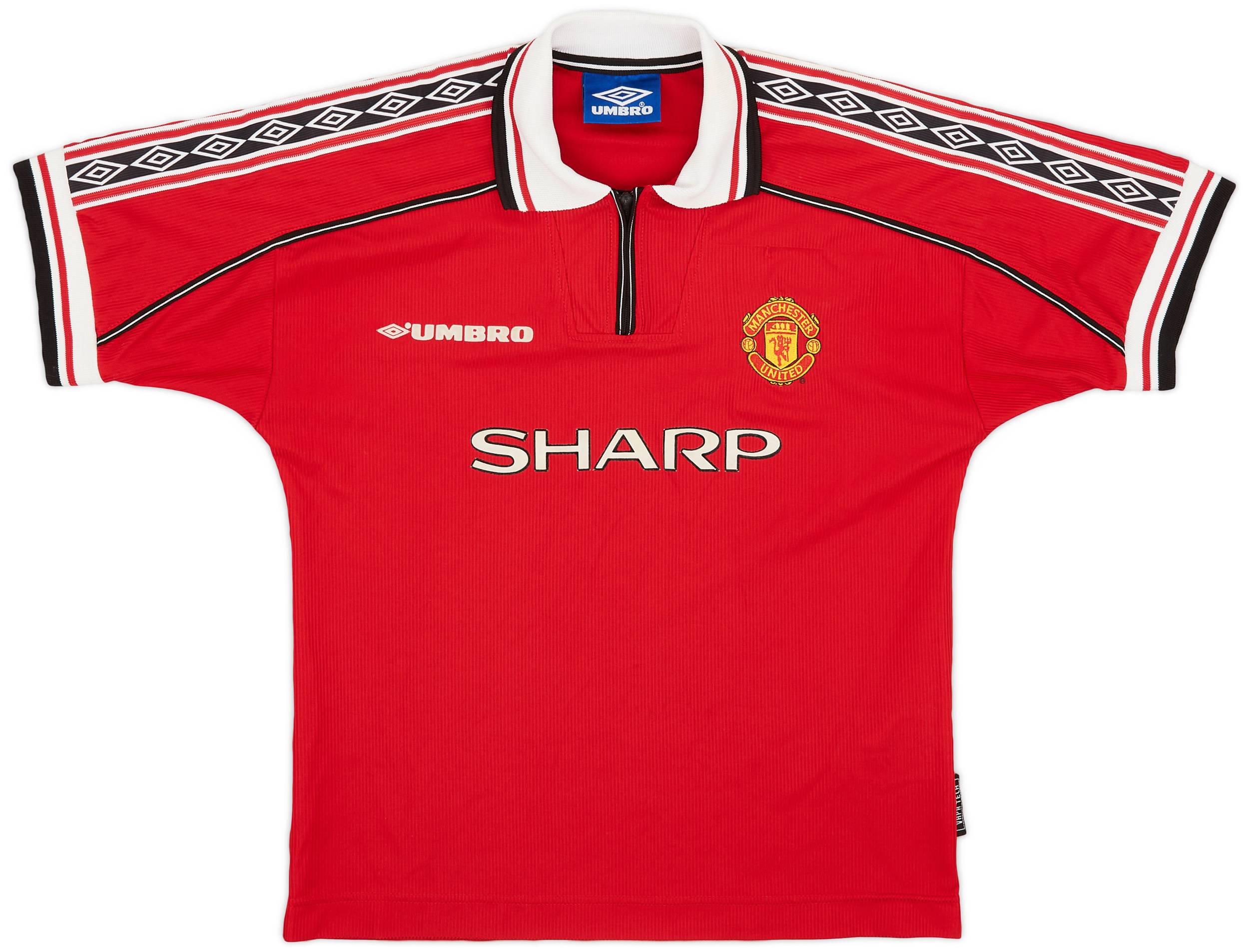 ウェア 96-98 Manchester United Vintage Uniform Vintage Umbro Manchester United Shirt 1996/98 MAN UTD Home