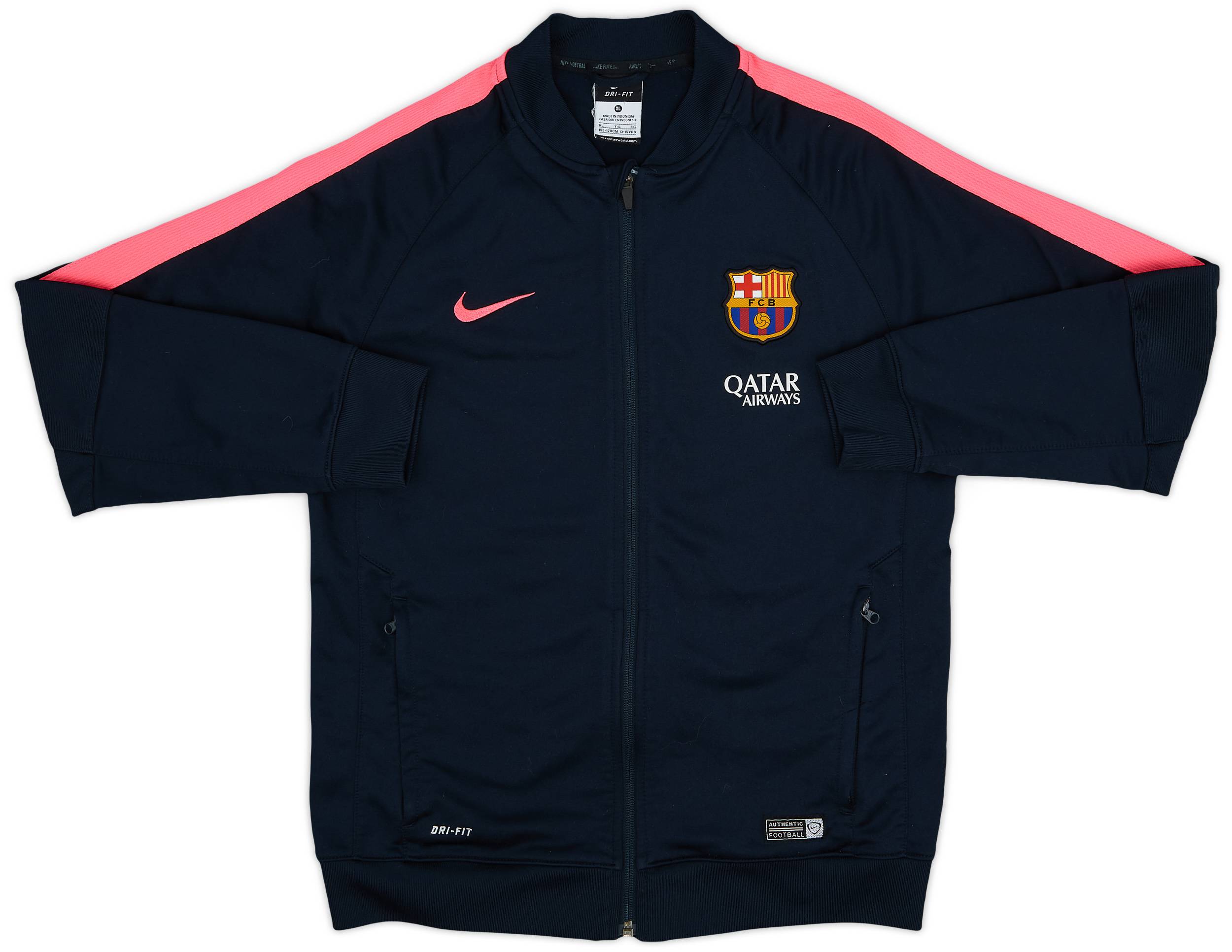 2014-15 Barcelona Nike Track Jacket - 8/10 - (XL.Boys)
