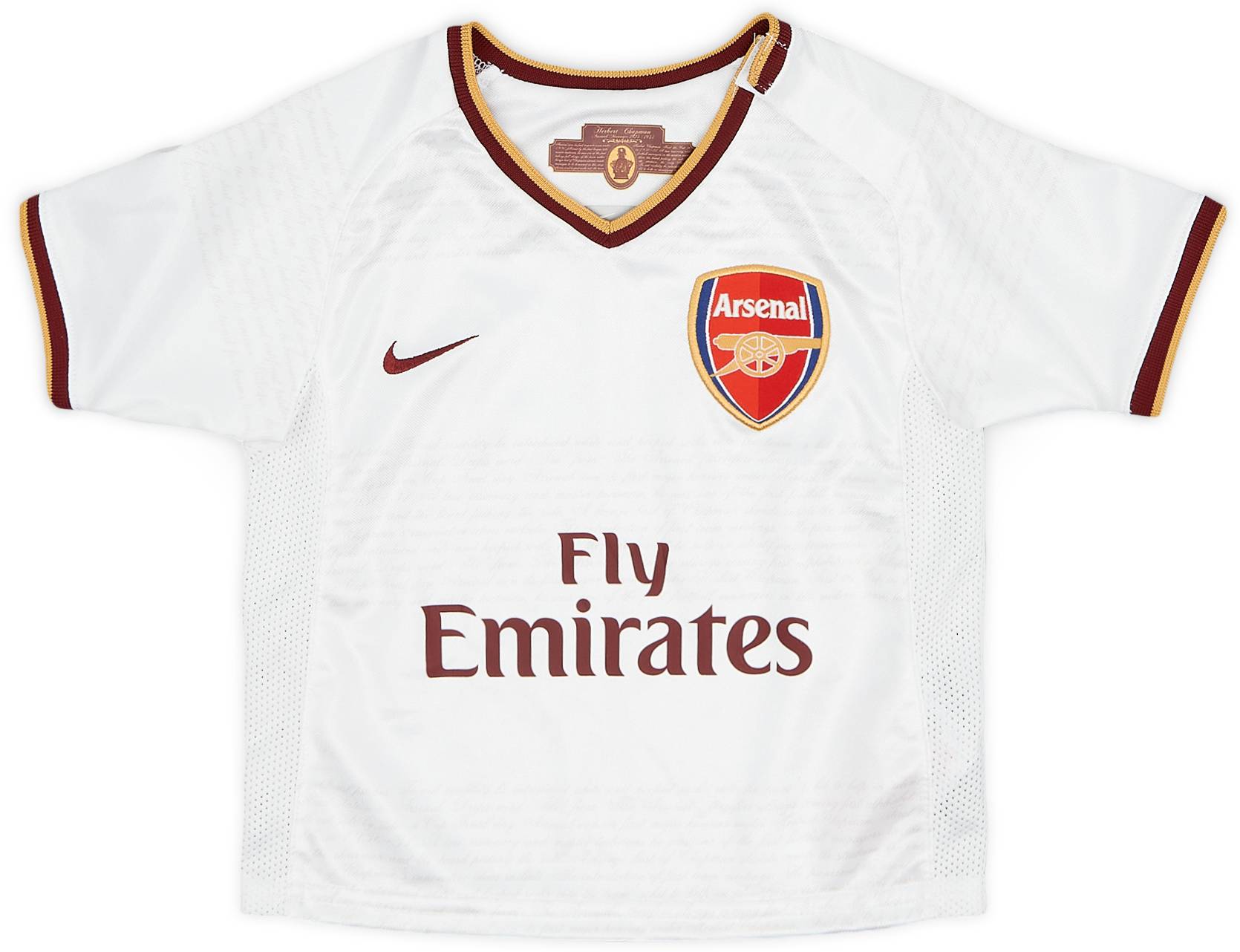 2007-08 Arsenal Away Shirt - 9/10 - (6-9 Months)