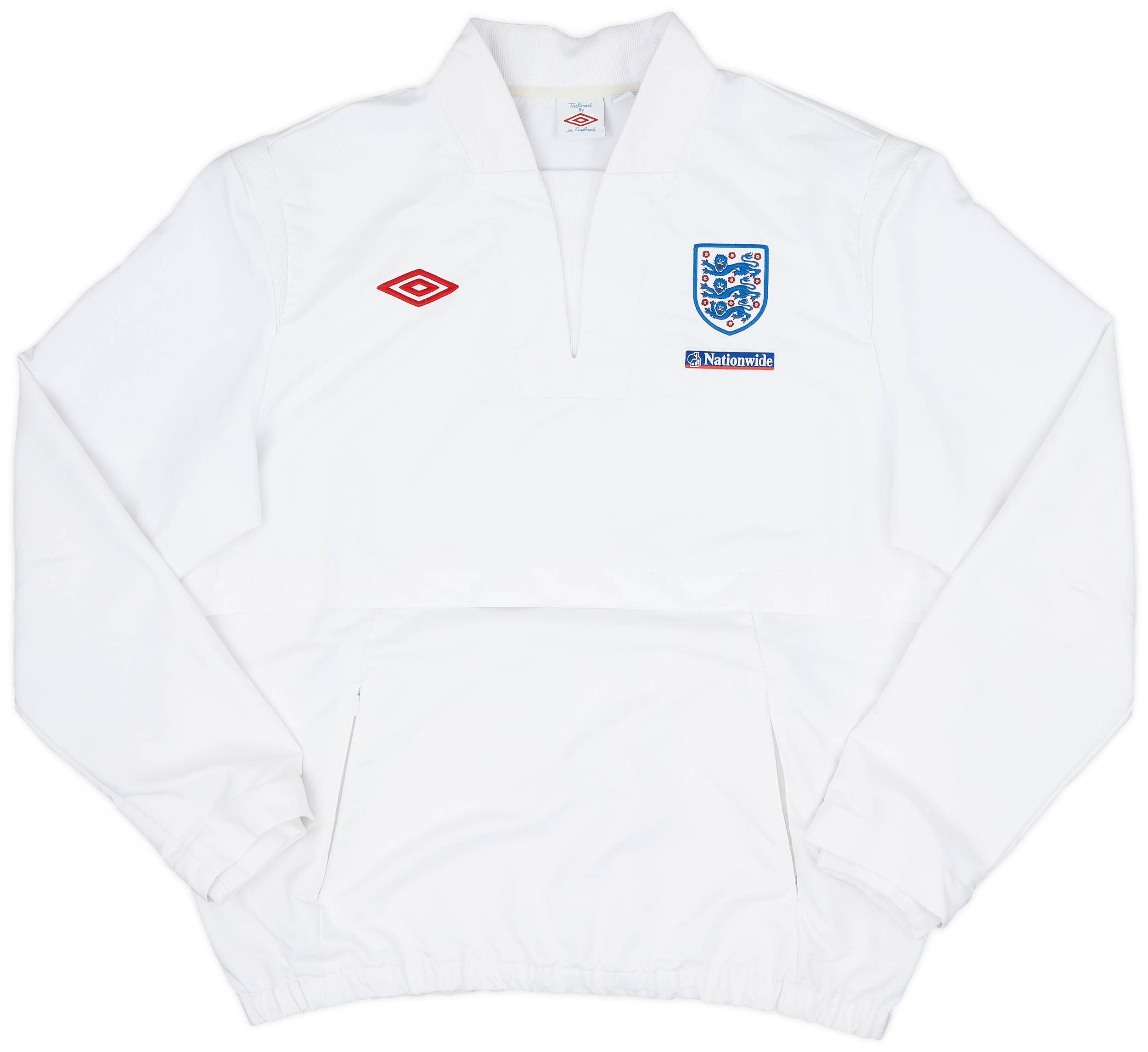 2009-10 England Umbro Drill Top - 6/10 - (XXL)