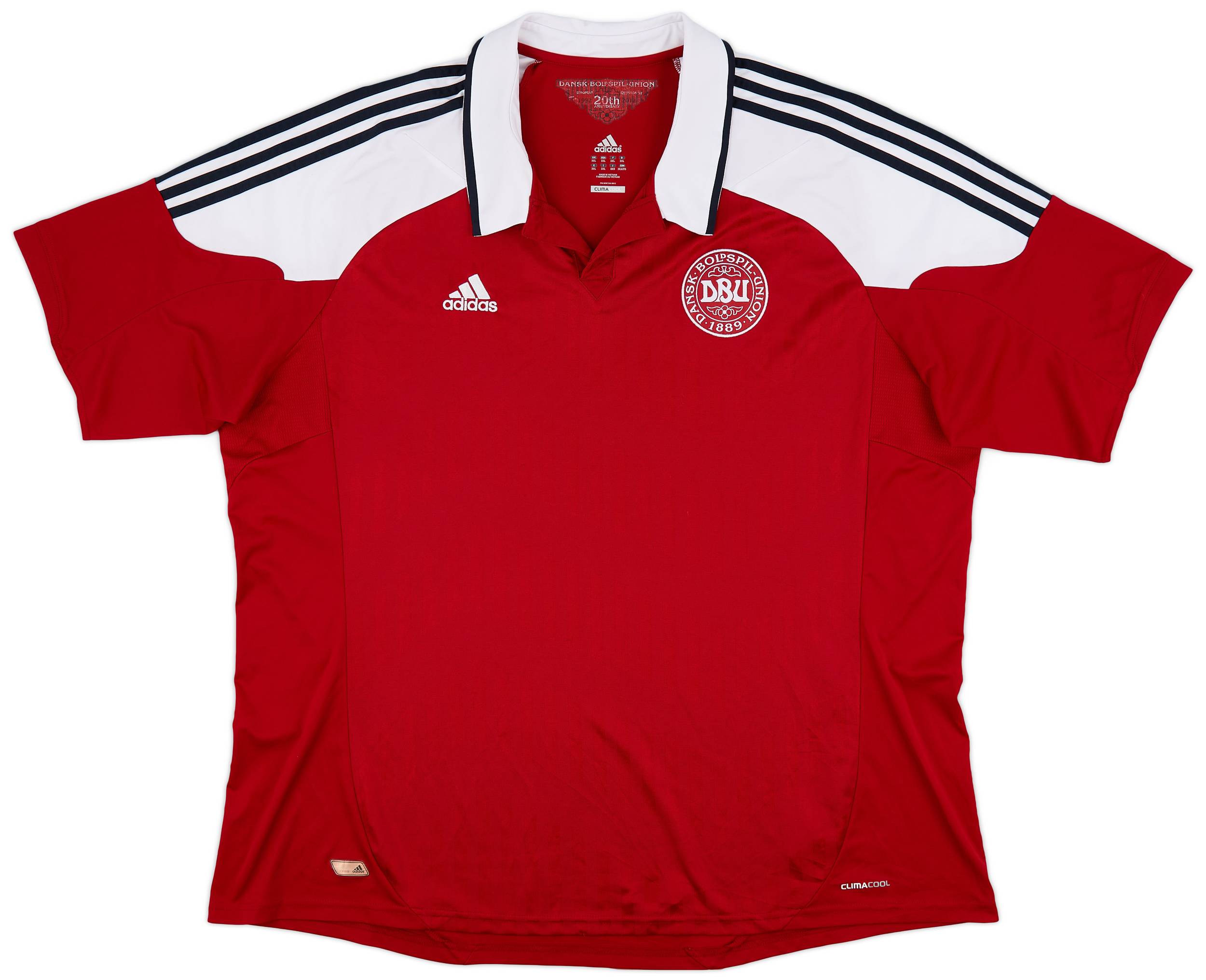 2012-13 Denmark Home Shirt - 9/10 - (3XL)