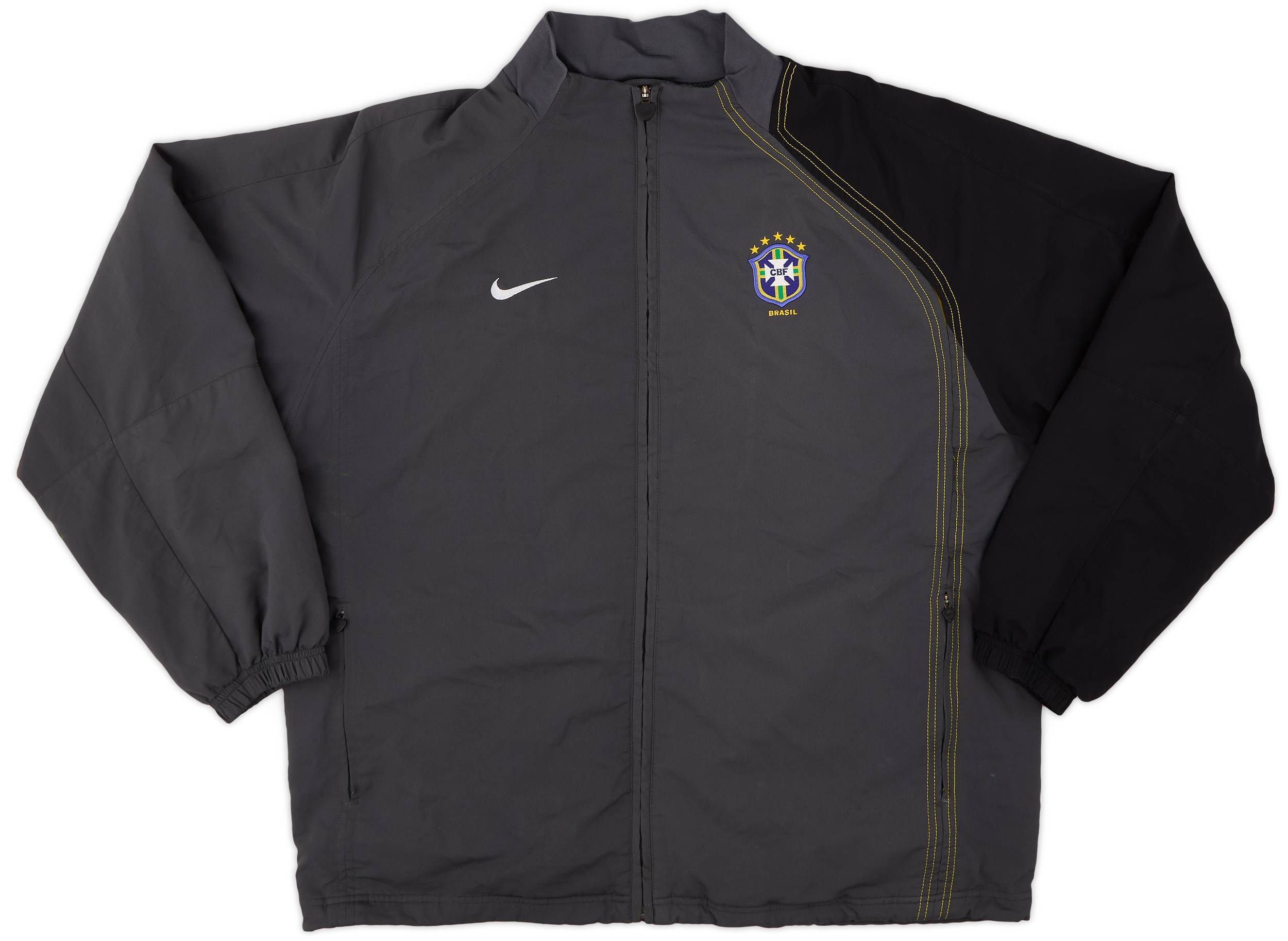 2005-06 Brazil Nike Track Jacket - 8/10 - (XL)