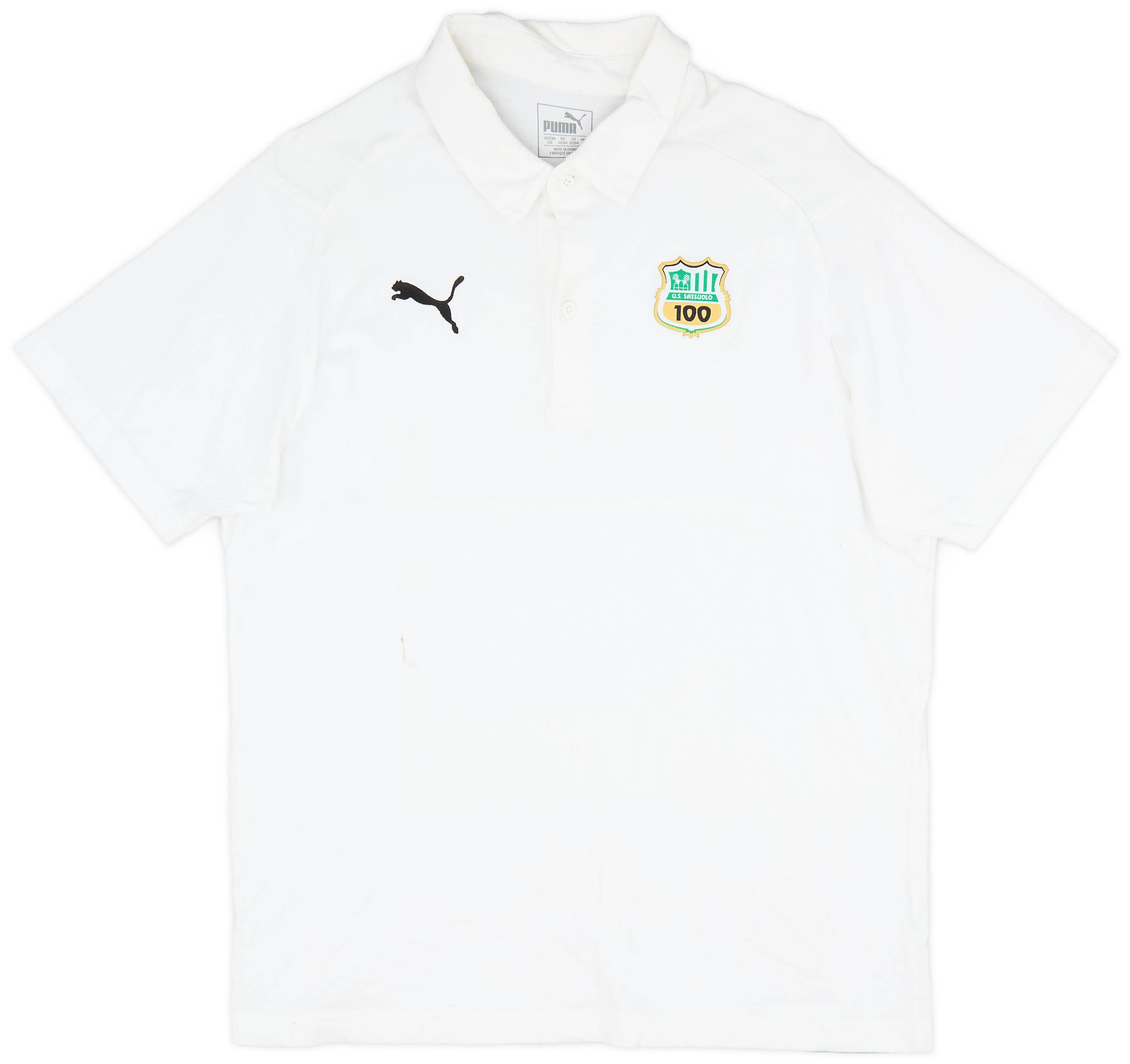 2020-21 Sassuolo 'Centenary' Puma Polo Shirt - 6/10 - (L)