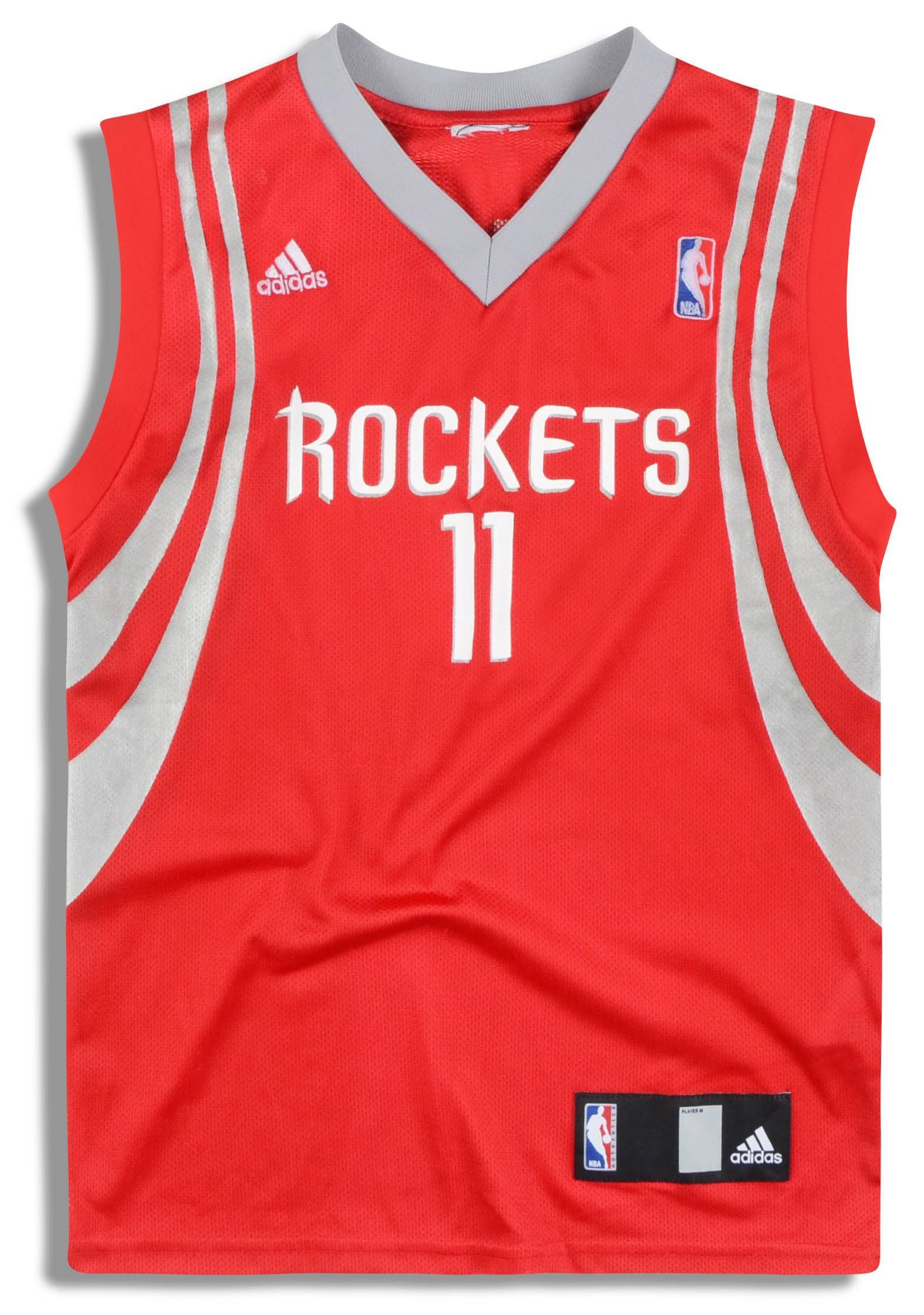 2006 10 Houston Rockets Yao 11 adidas Jersey Away Y