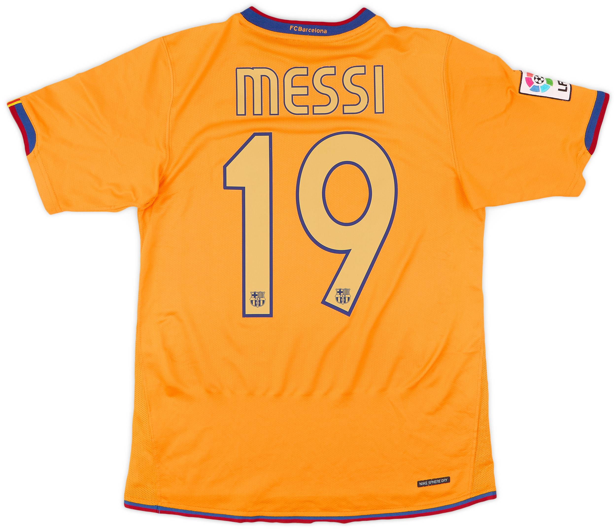 2006-08 Barcelona Away Shirt Messi #19 - 8/10 - (S)