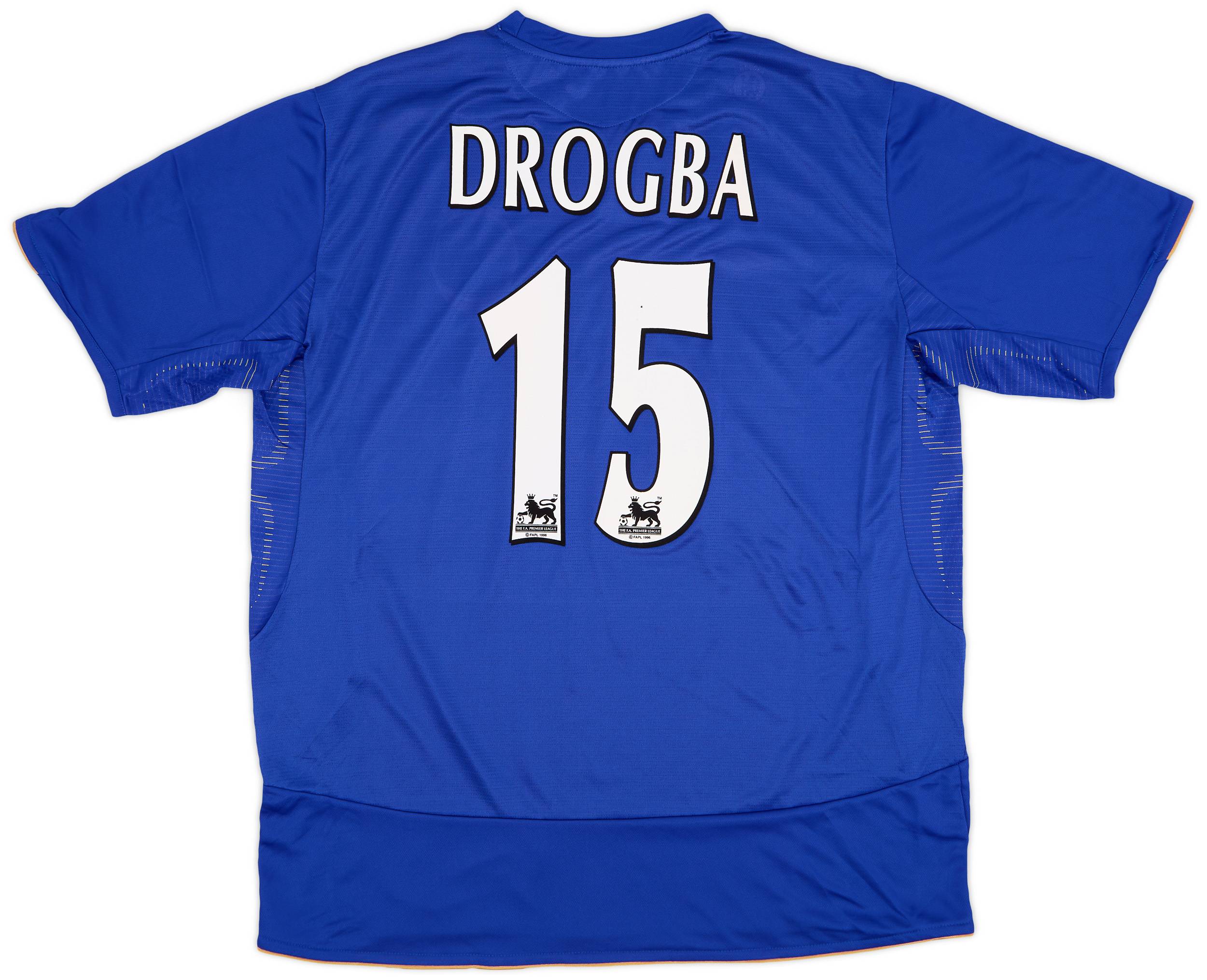 2005-06 Chelsea Centenary Home Shirt Drogba #15 (XXL)