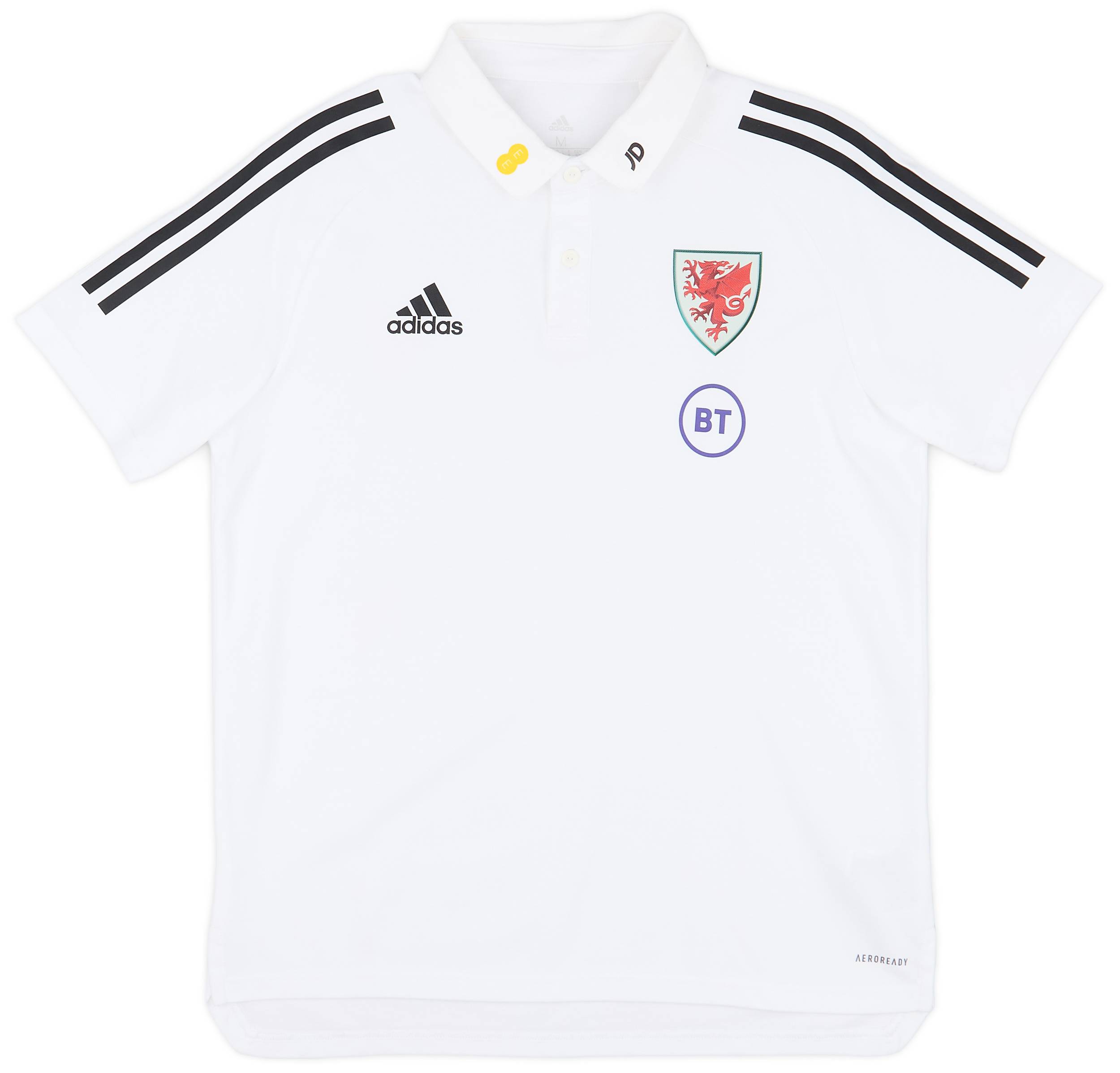 2020-21 Wales adidas Polo T-Shirt - 5/10 - (M)