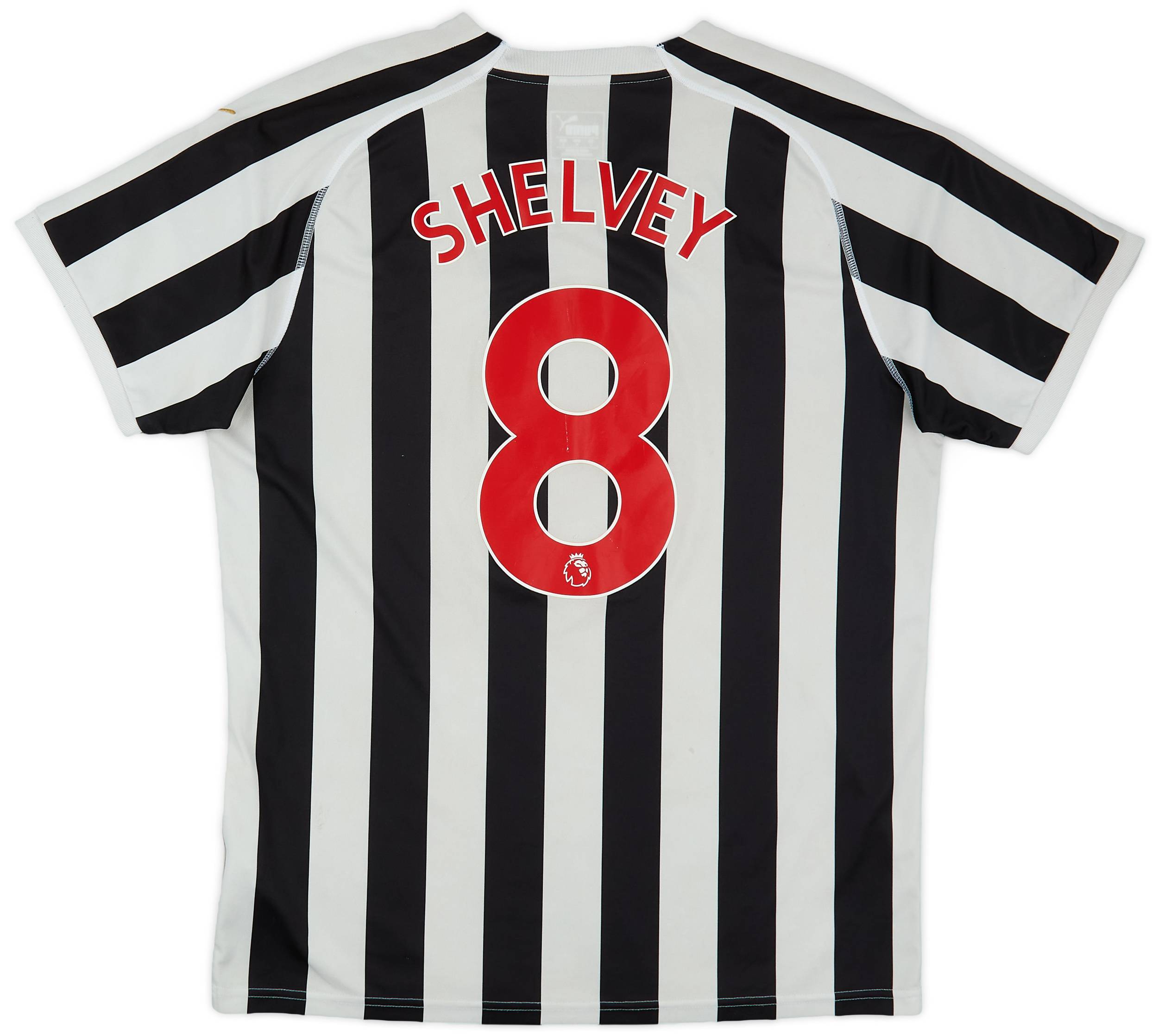 2018-19 Newcastle Home Shirt Shelvey #8 - 3/10 - (L)